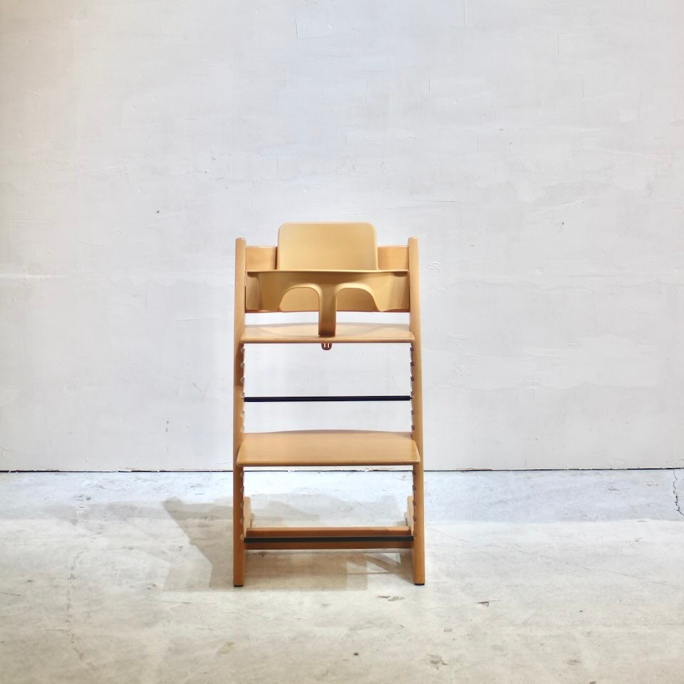 ストッケ / stokke トリップトラップ / Tripp Trapp チェア ナチュラル ベビーセット付き