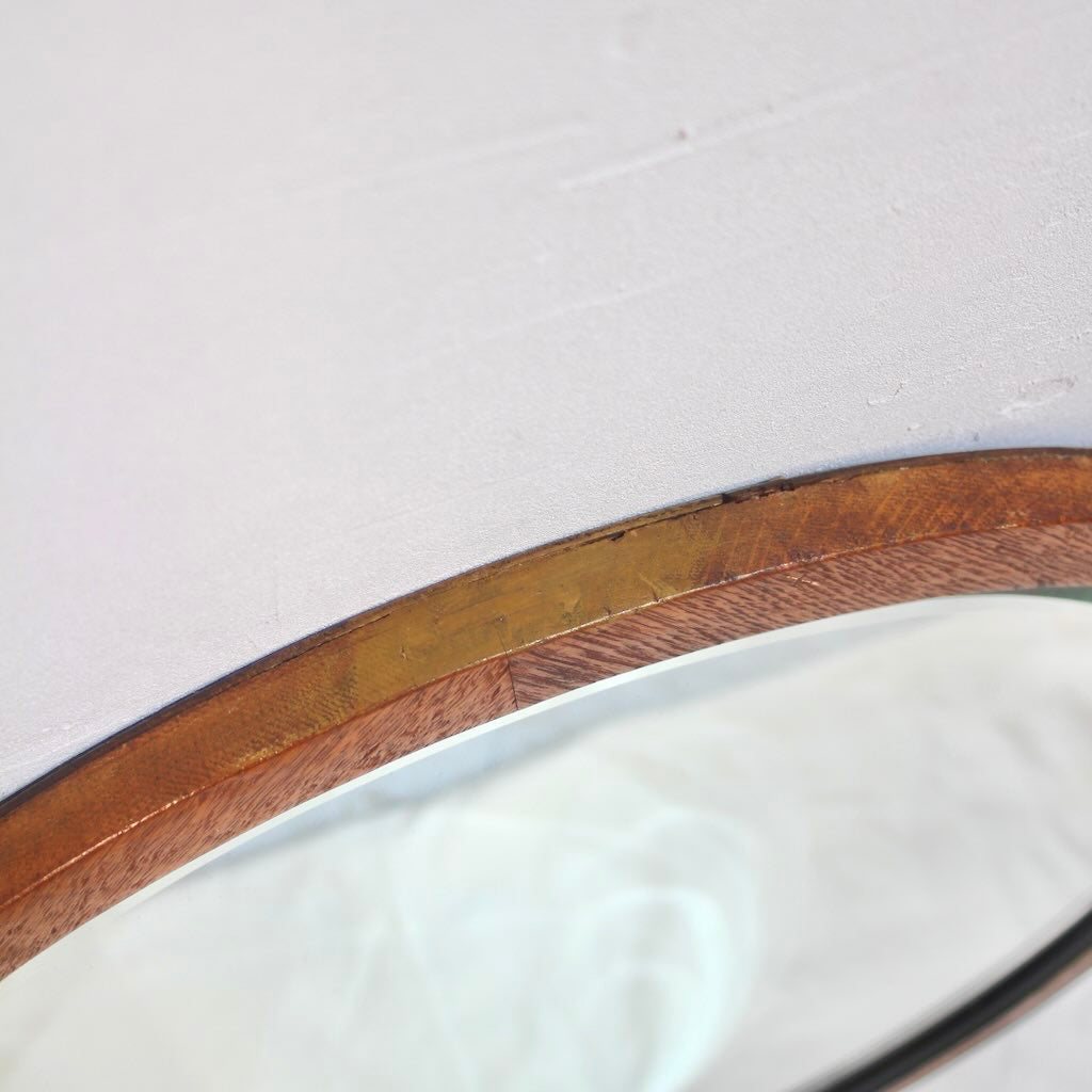 フランスアンティーク ウォールミラー ラウンド