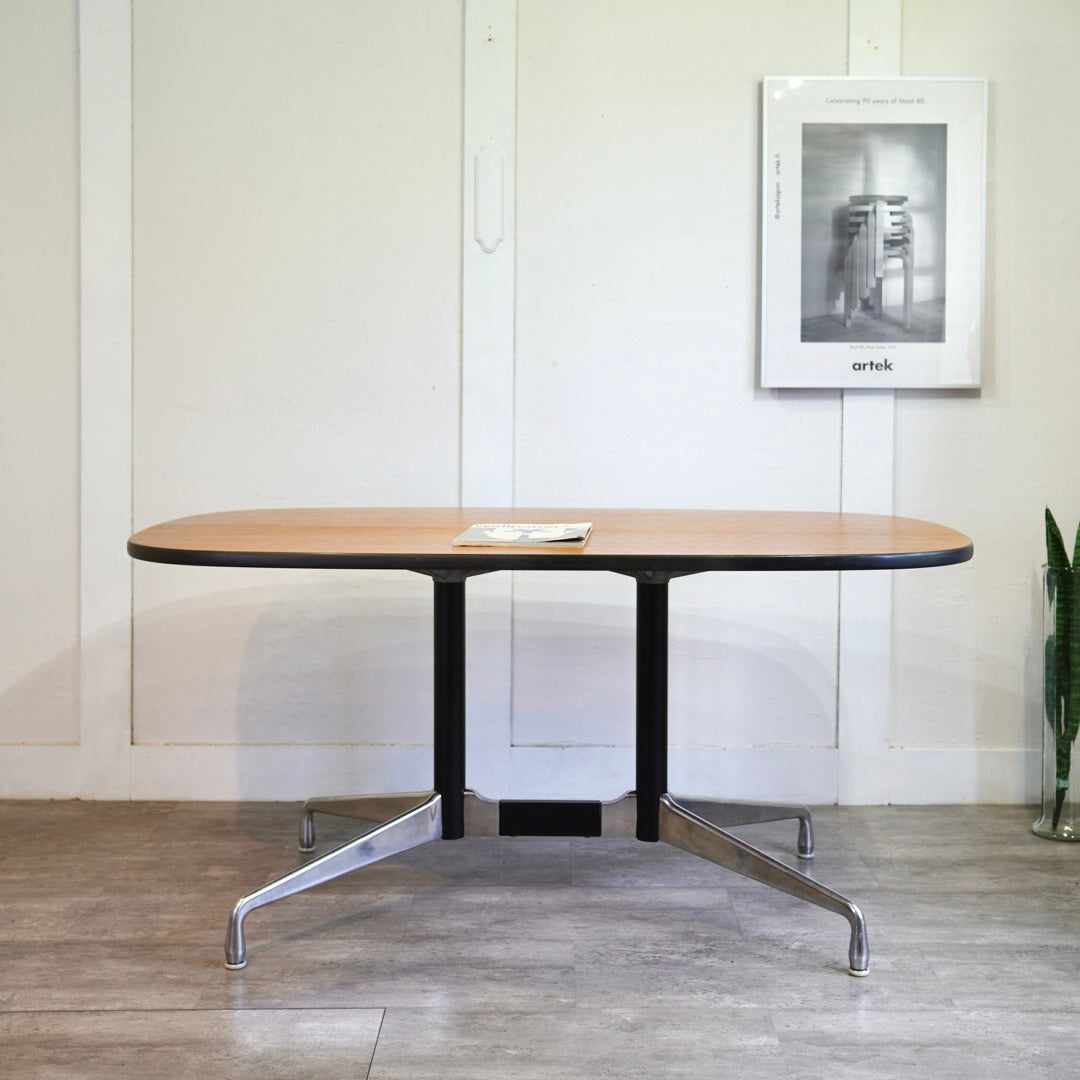 ハーマンミラー / Herman Miller セグメンテッドオーバルテーブル チャールズ&レイ・イームズ ヴィンテージ