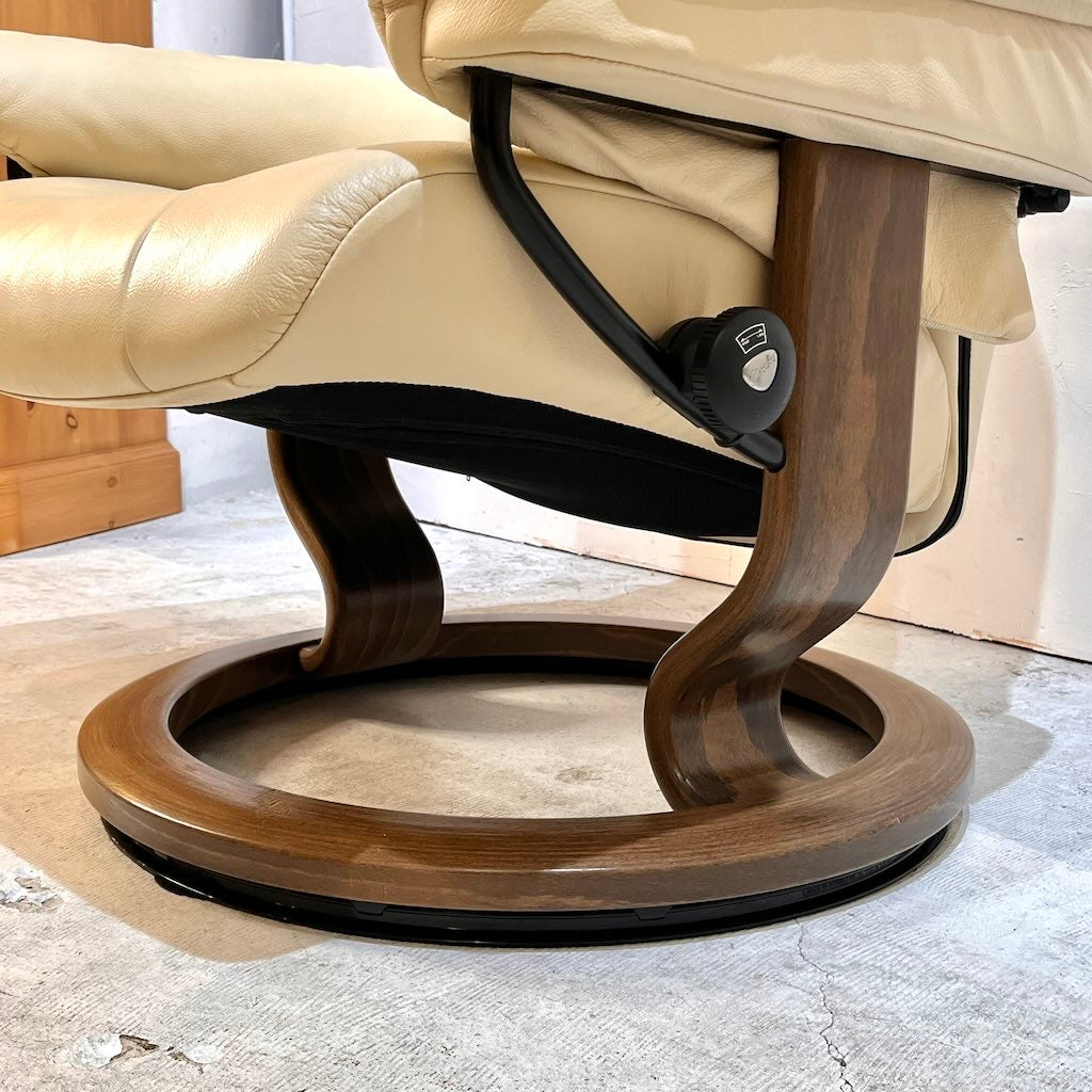 エコーネス / EKORNES ストレスレスチェア&オットマンセット メイフェア / Mayfair M【1】本革