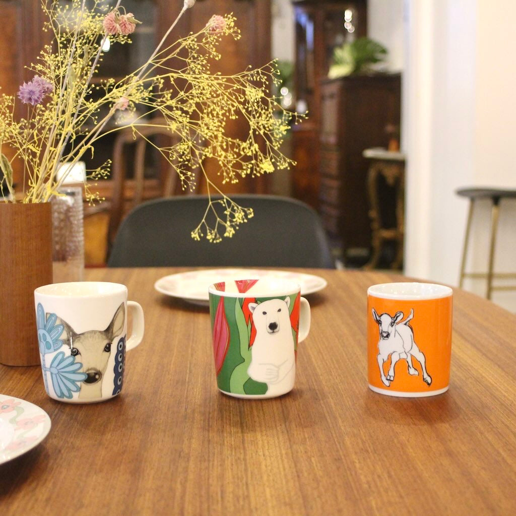 マリメッコ / marimekko ナヌク / Nanuk マグカップ テレサ・ムースハウサ 2011年