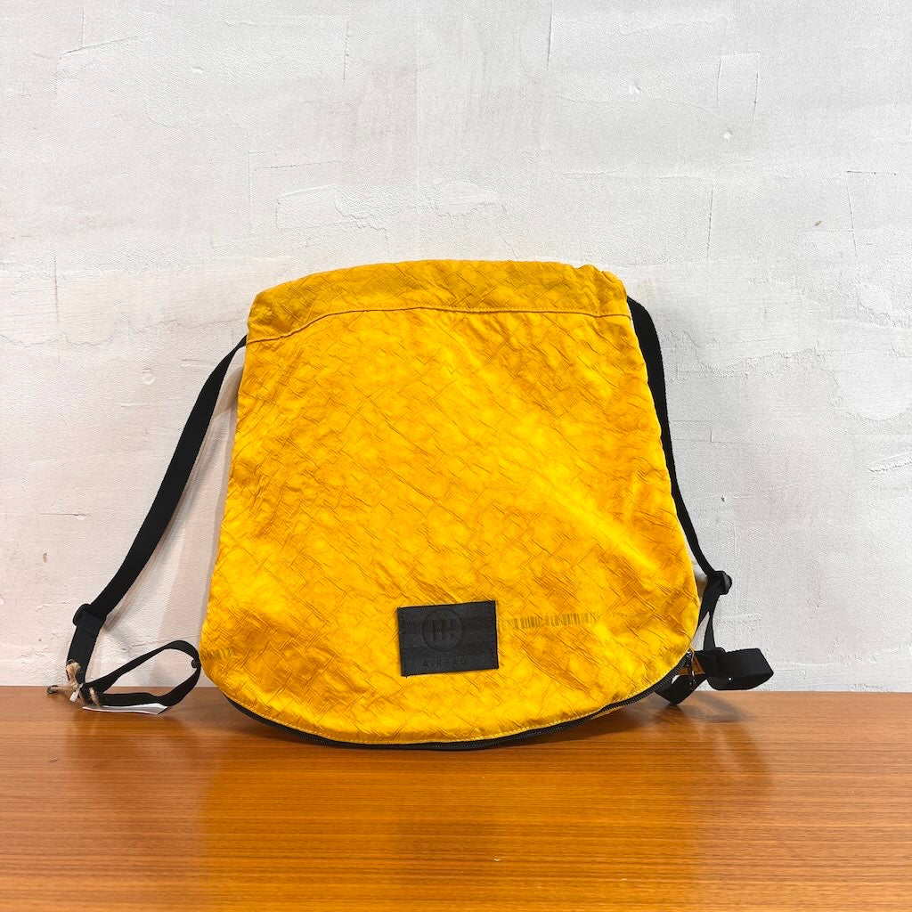 【新品・デッドストック】エアパック / AIR PAQ ナップサック リュック SDGs サスティナブル
