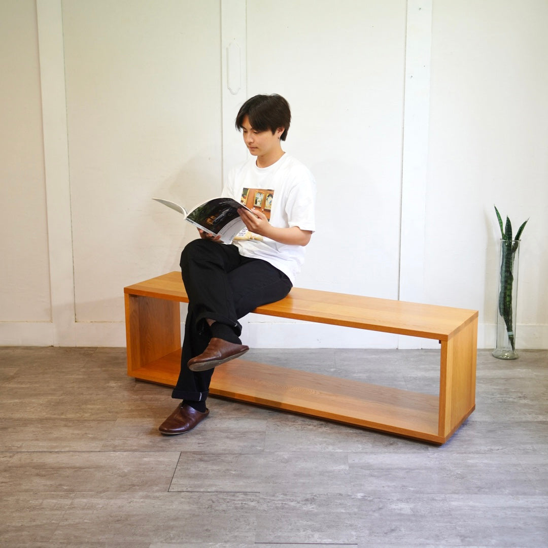 無印良品 / muji オーク無垢材 テーブルベンチ