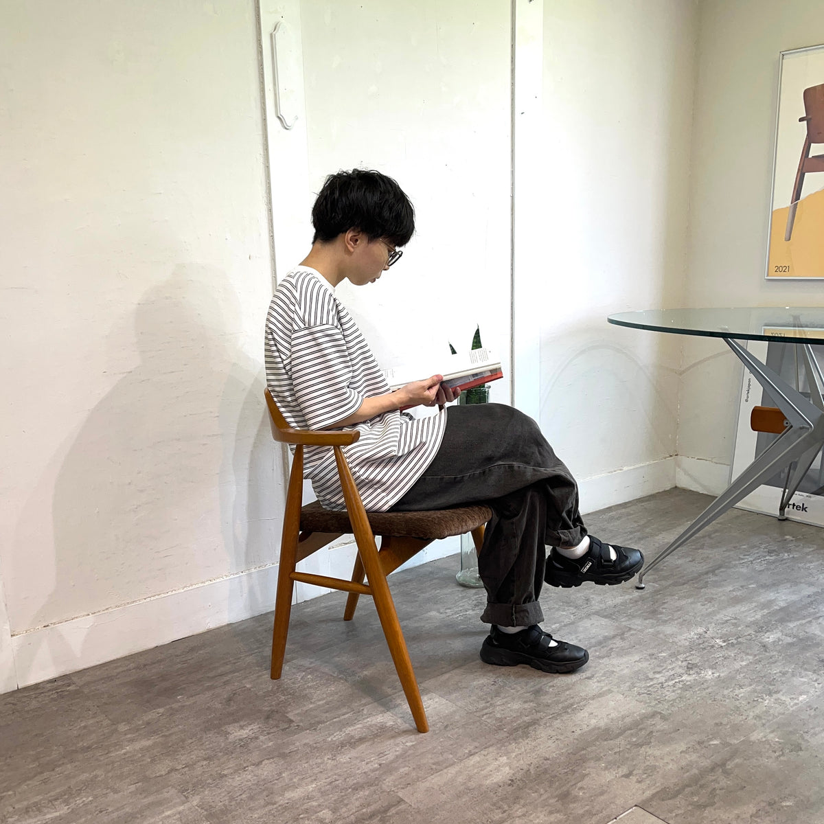 柏木工 アームチェア オーク材