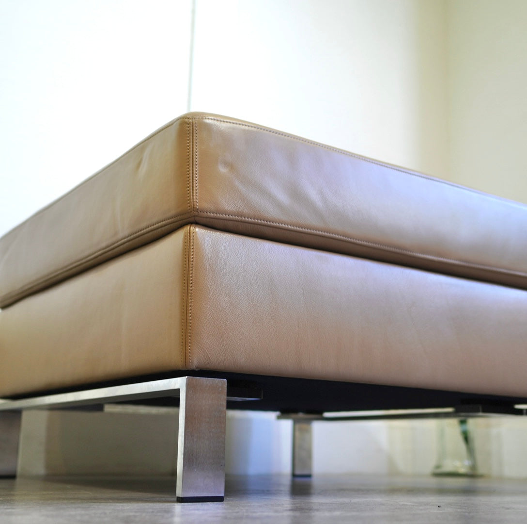 ウォルター・ノル / Walter Knoll フォスター500 ベンチ / Foster 500 Bench 1seater オットマン 本革
