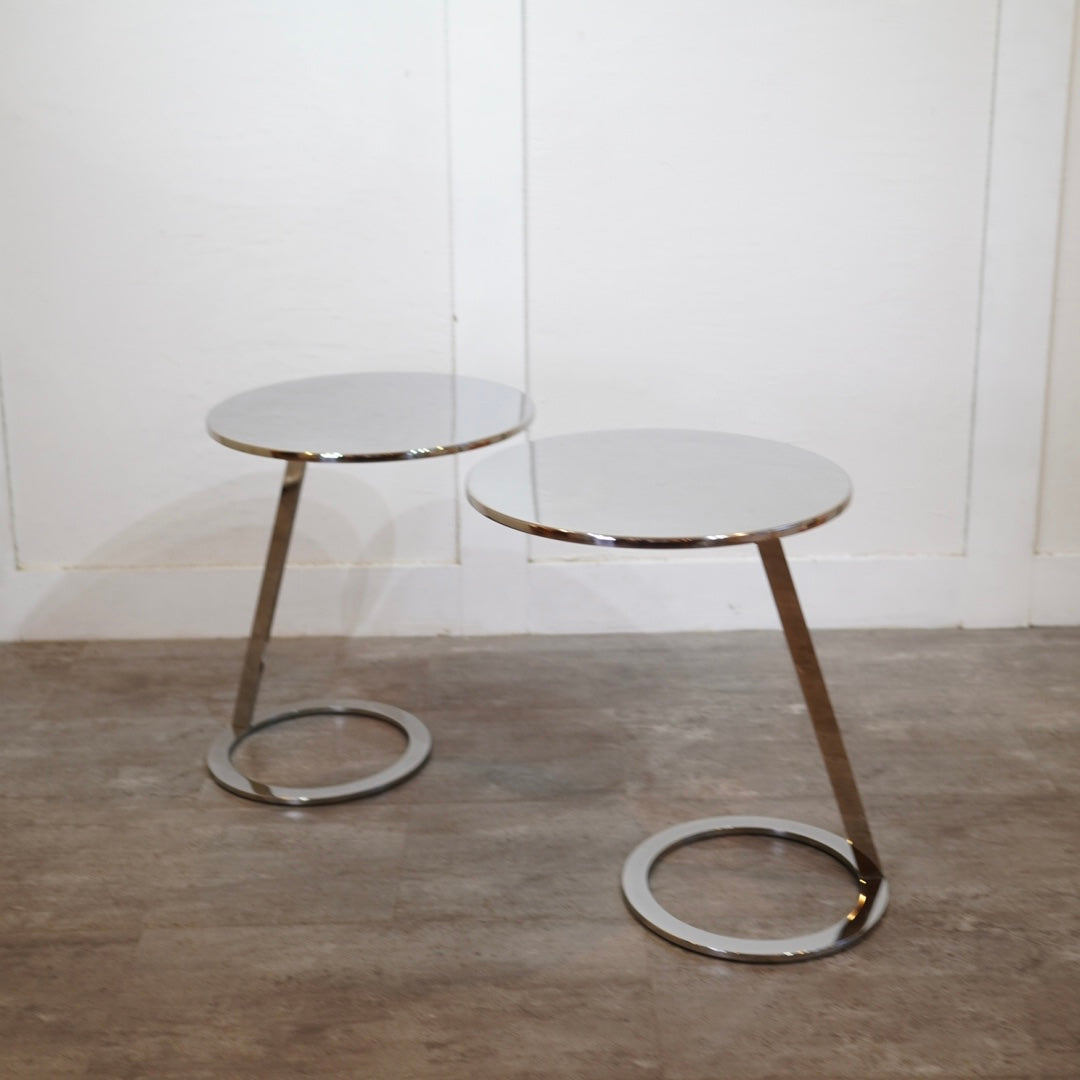 リーン・ロゼ / ligne roset グッドモーニング / Good Morning サイドテーブル 鏡面仕上げ