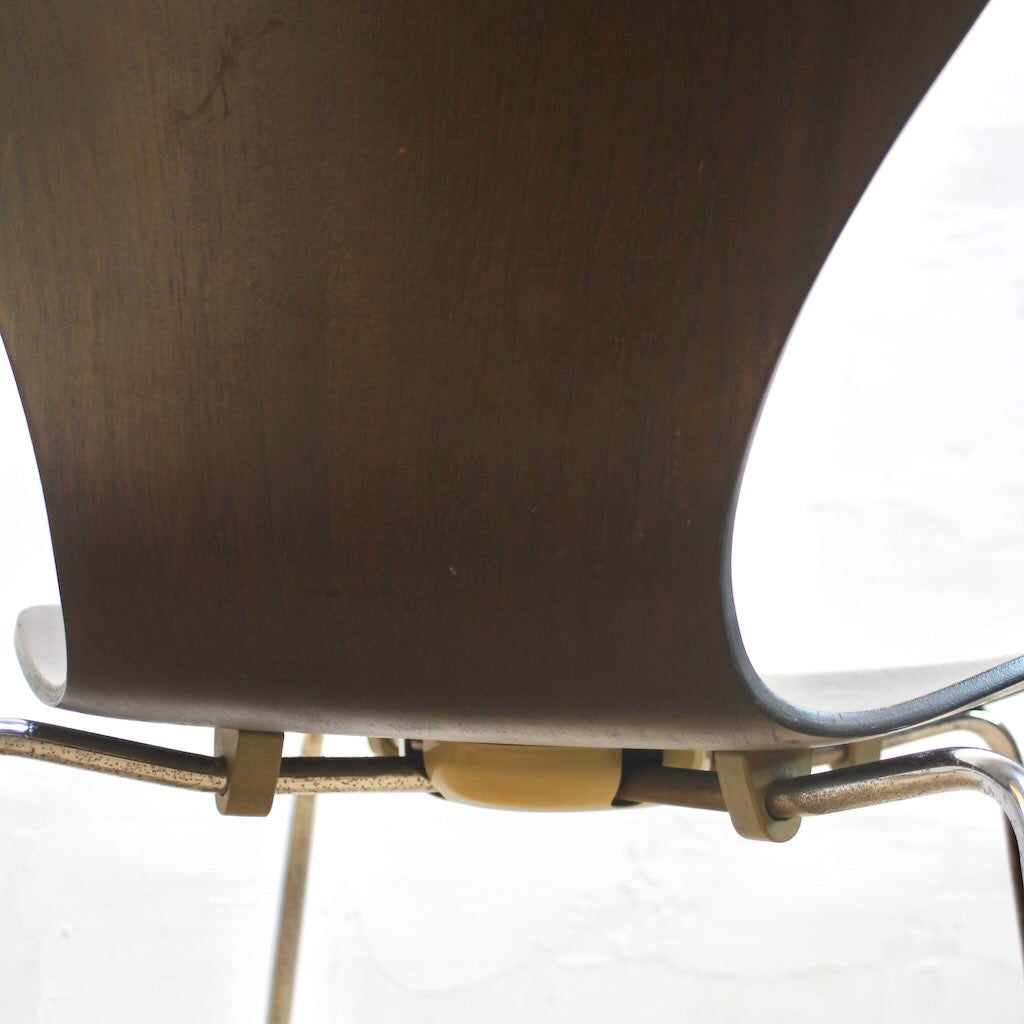 フリッツハンセン / FRITZ HANSEN セブンチェア カラードアッシュ ダークブラウン アルネ・ヤコブセン / Arne Jacobsen