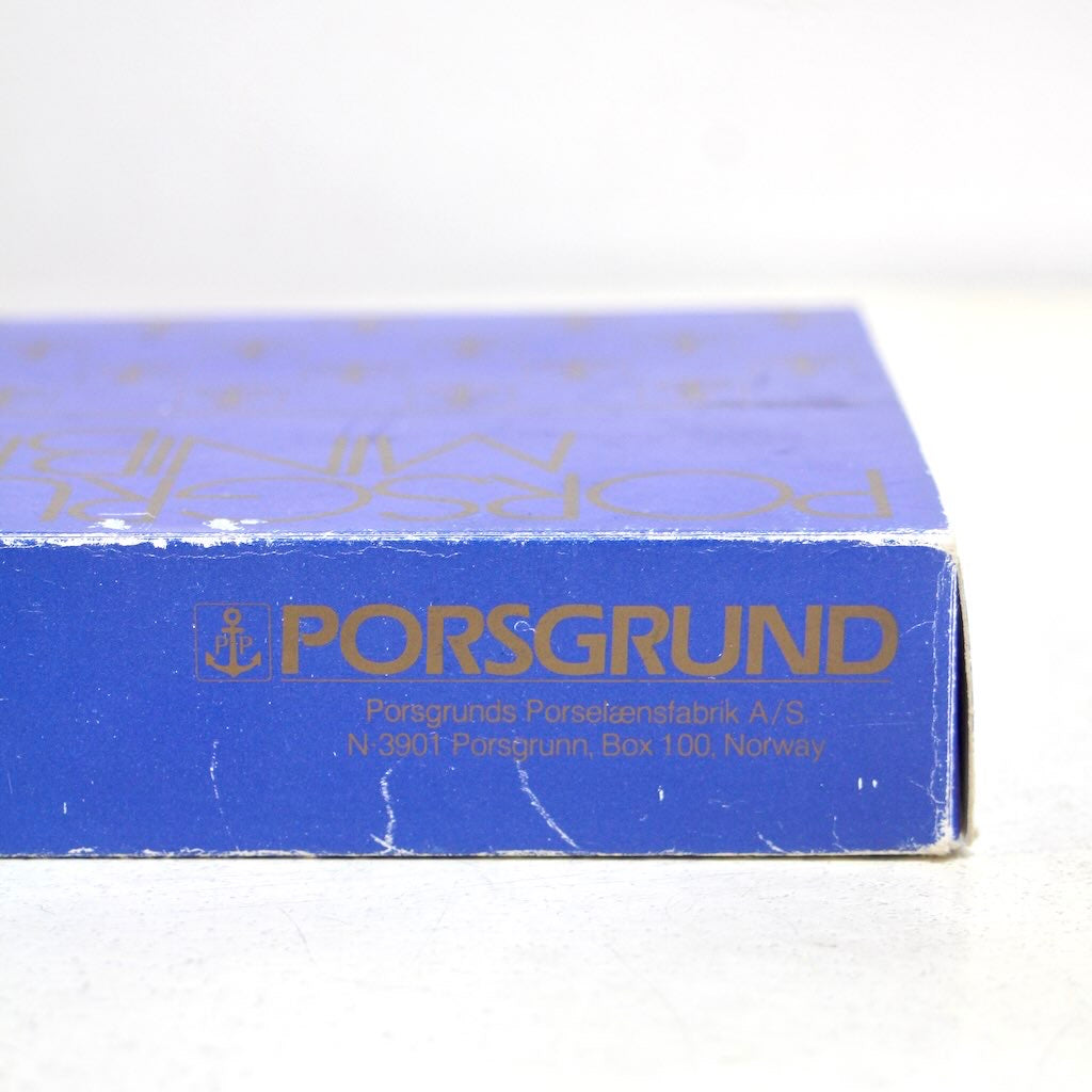 ポルシュグルン / Porsgrund フレーム入り家の陶板