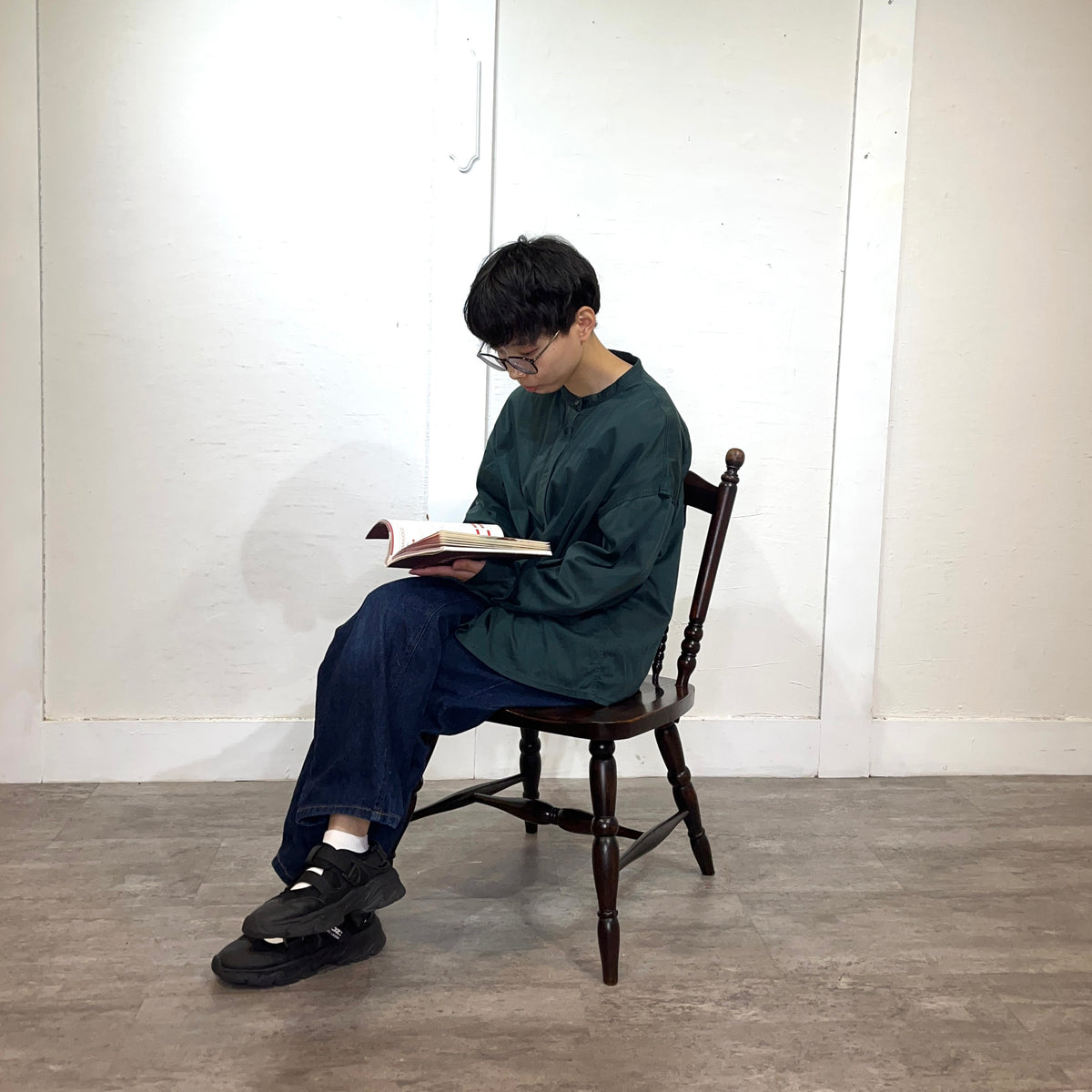 松本民芸家具 16型 スピンドルチェア ダイニングチェア