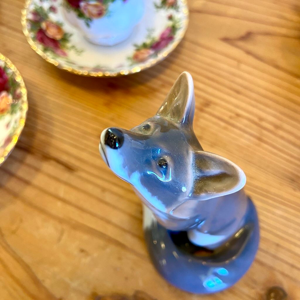 ロイヤルコペンハーゲン / ROYAL COPENHAGEN フィギュリン フォックス 狐 No.1475