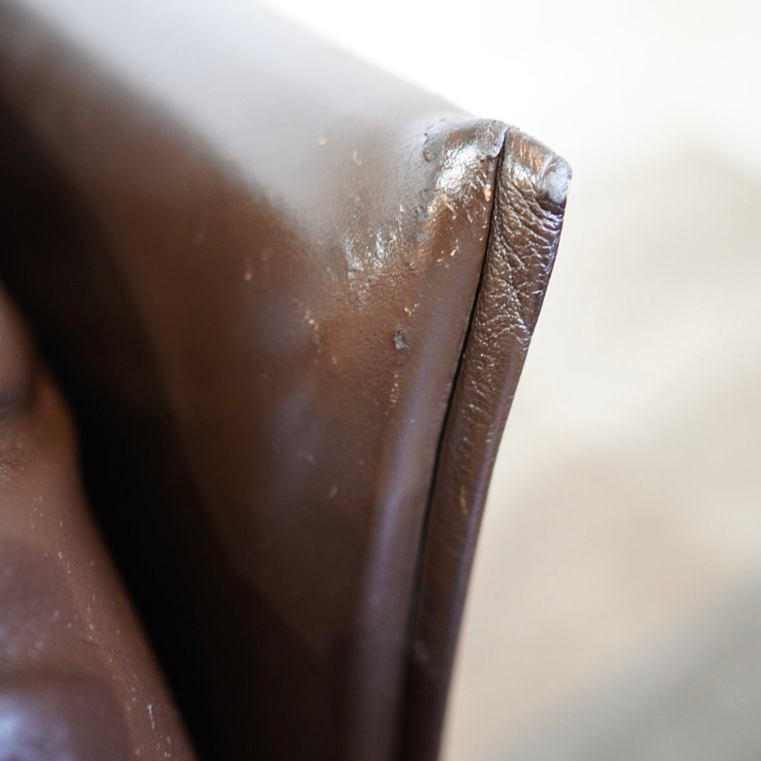 カッシーナ / Cassina 405 DUC デュック アームソファ マリオ・ベリーニ 本革 ブラウン
