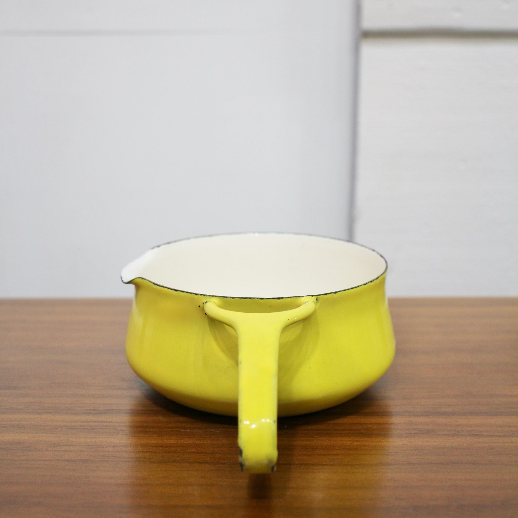 ダンスク / DANSK コベンスタイル ホーロー バターウォーマー 片手鍋 12cm レモンイエロー