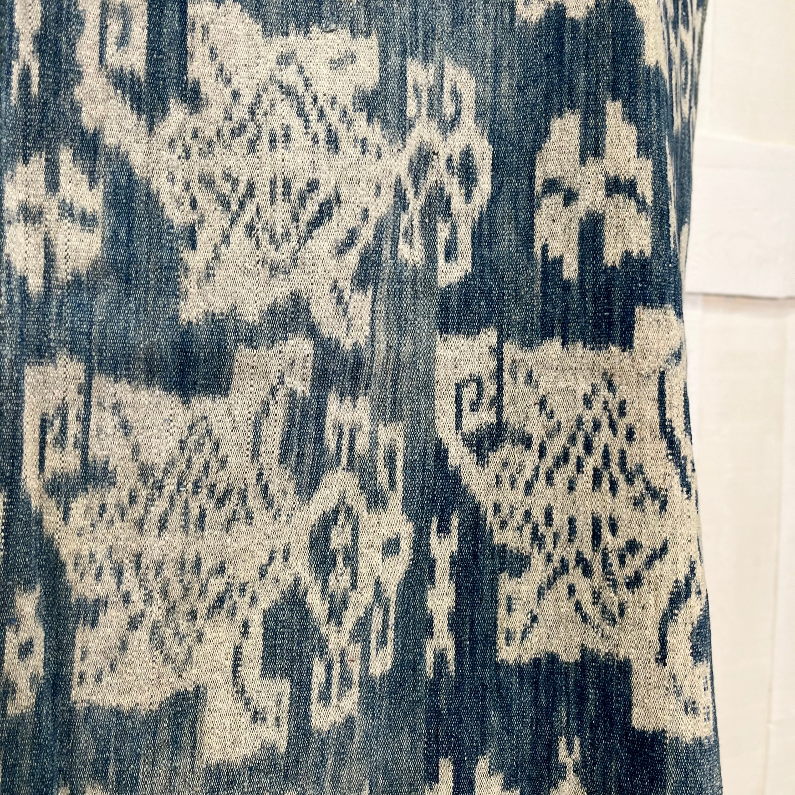 インドネシア・スンバ島 イカット 手織り布 ヴィンテージ