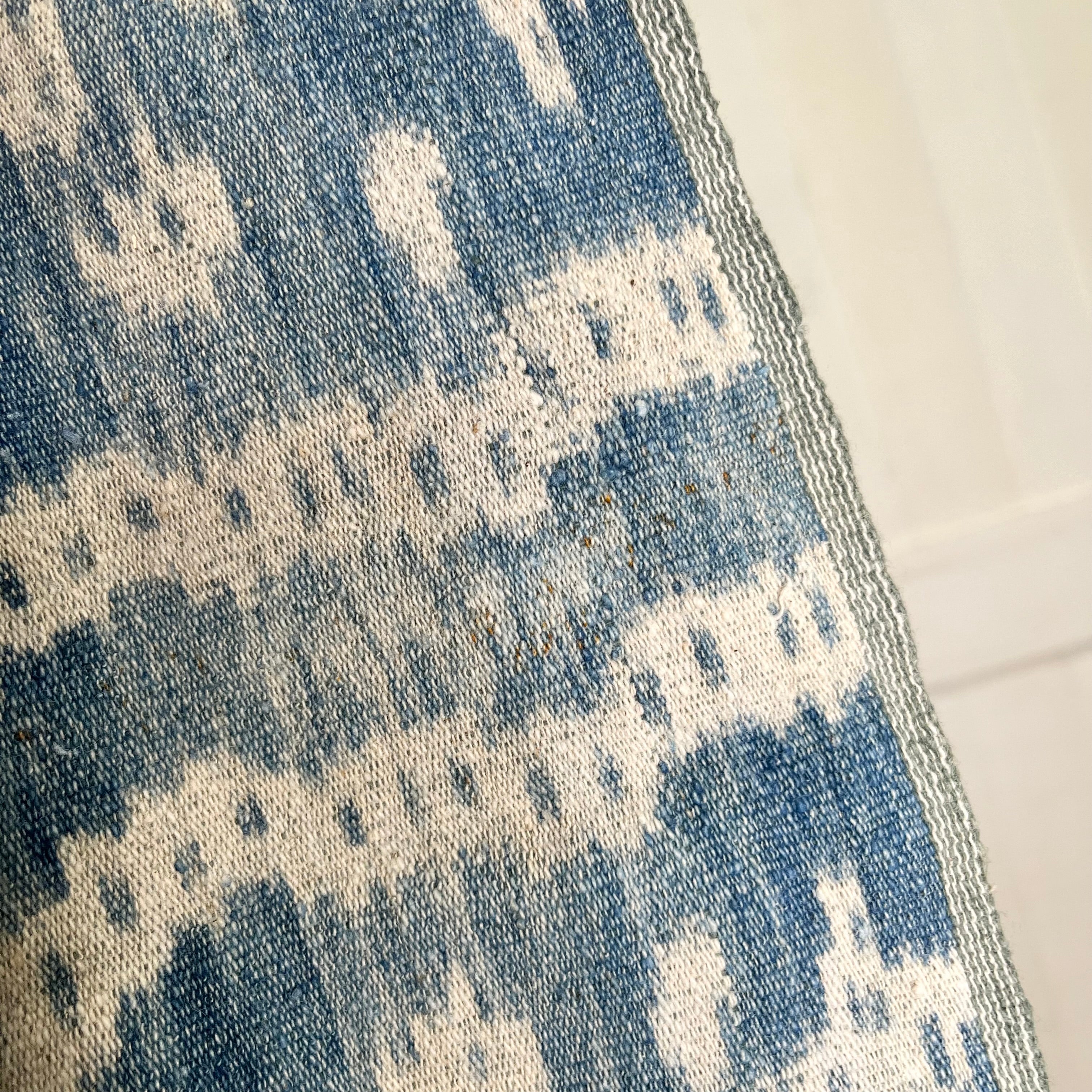 インドネシア・スンバ島 イカット 手織り布 ヴィンテージ