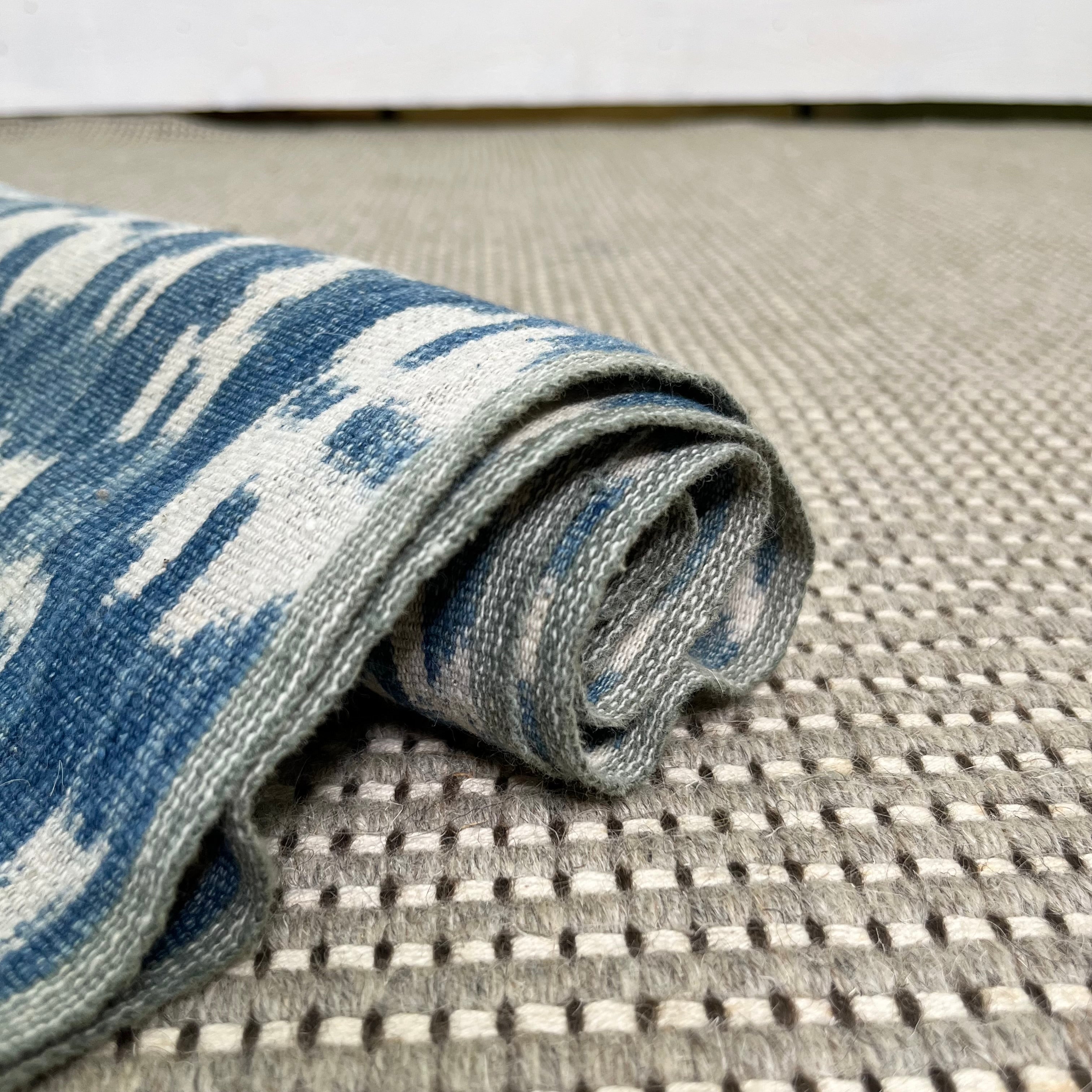 インドネシア・スンバ島 イカット 手織り布 ヴィンテージ