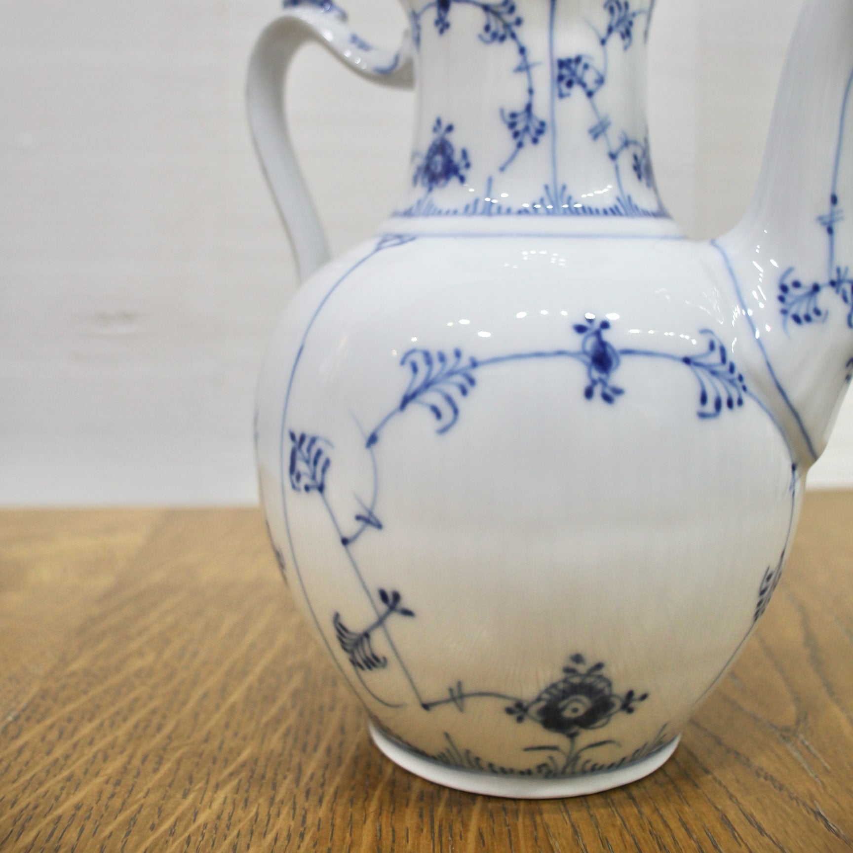 ロイヤルコペンハーゲン / Royal Copenhagen ブルーフルーテッド プレイン コーヒーポッド 未使用品