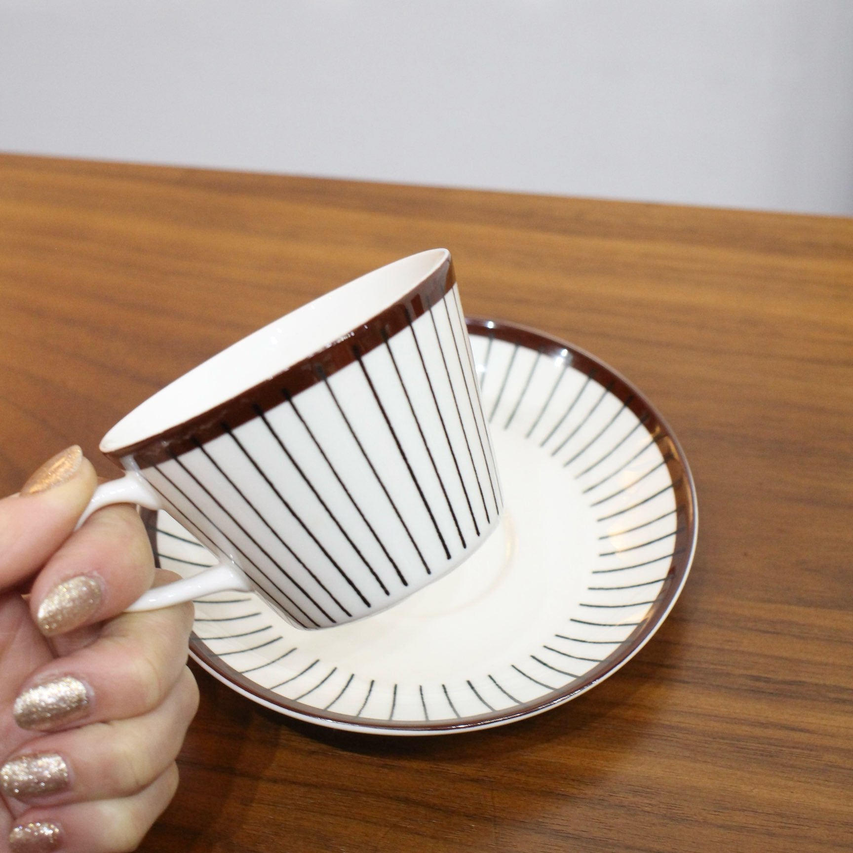 グスタフスベリ / Gusatavsberg スピサリブ / SPISA RIBB カップ&ソーサー