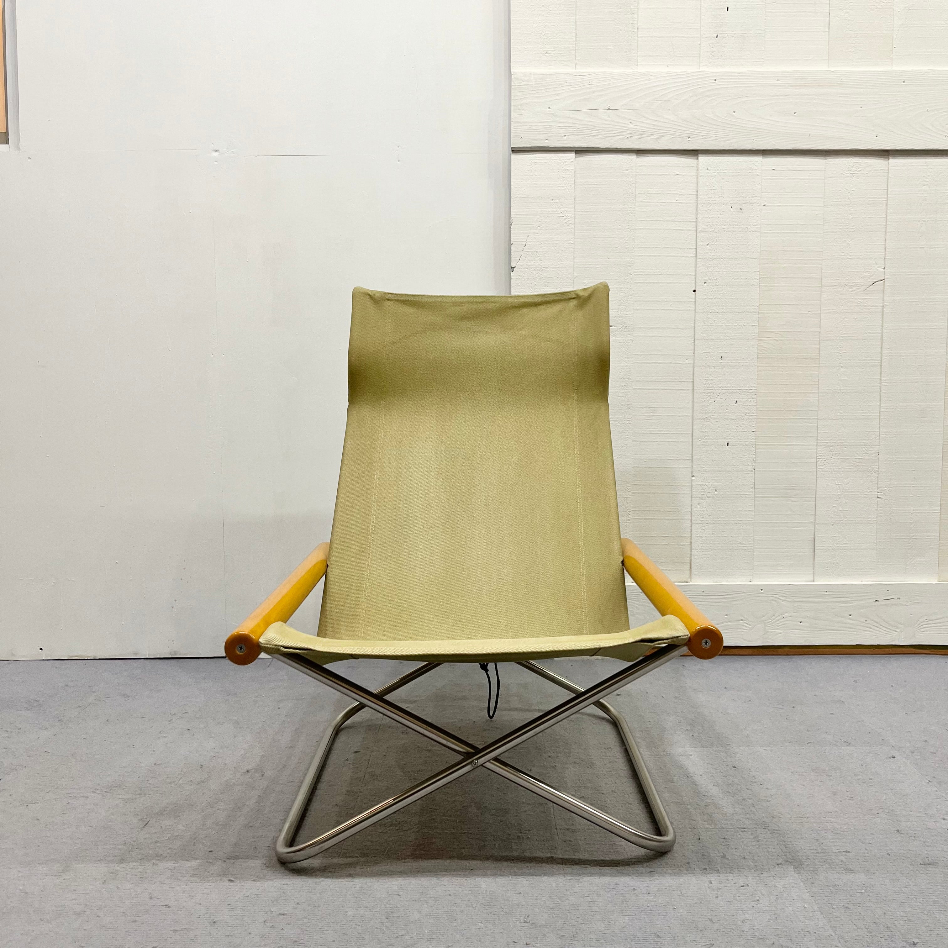 藤栄 / FUJIEI ニーチェア / Nychair X オットマン付 新居 猛