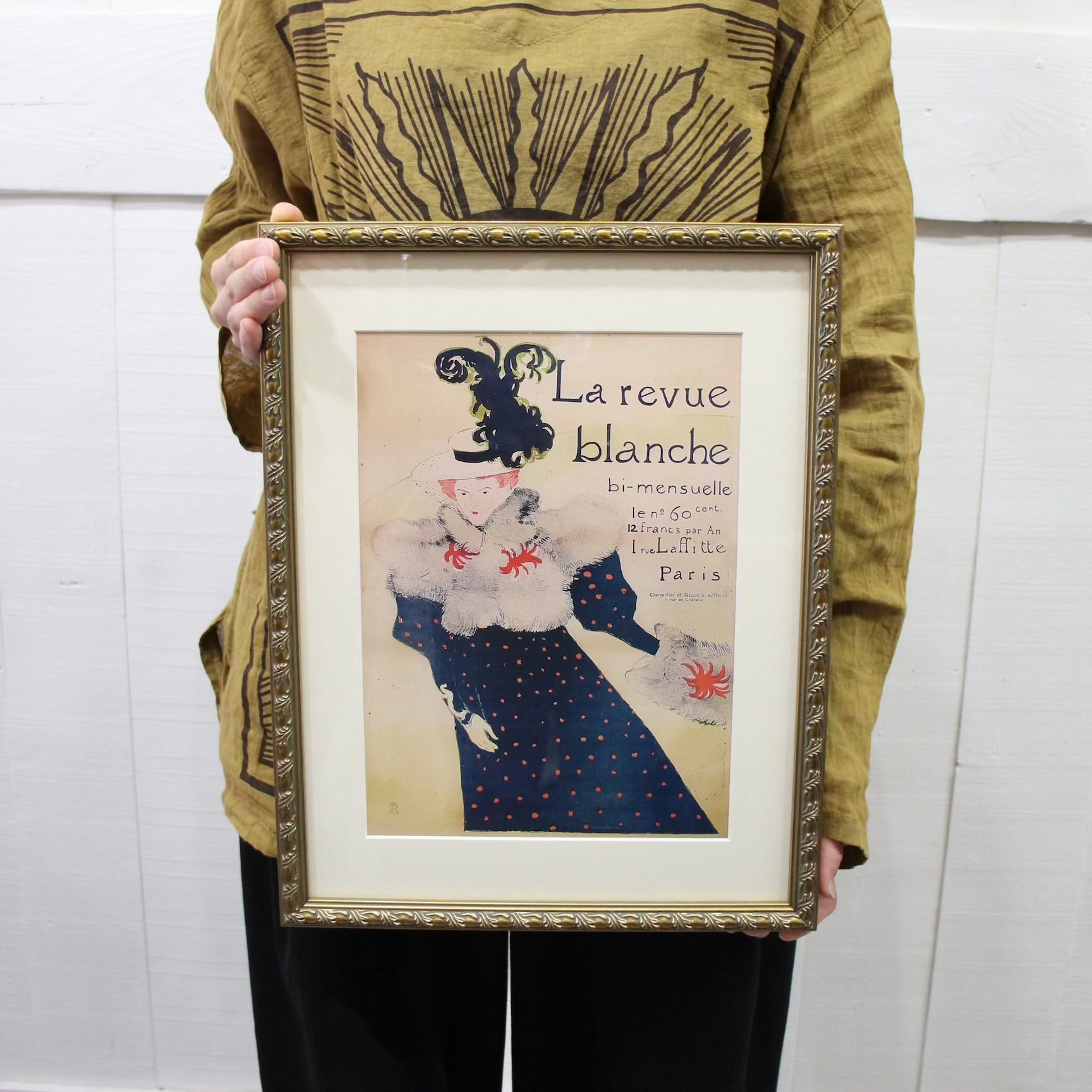 ラ・ルヴュ・ブランシェ / La revue blanche ポスター ロートレック
