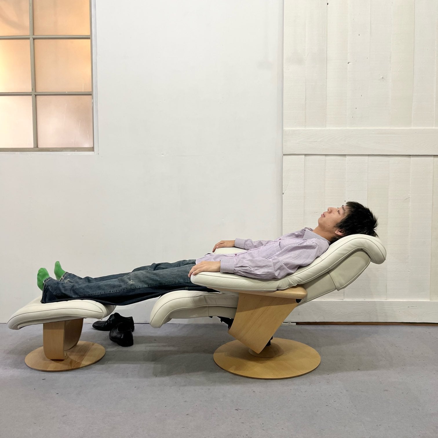 カリモク / karimoku ドマーニ / domani エクセルライフ リクライナー エグゼフォート / EXEFORT リクライニングソファ&オットマンset