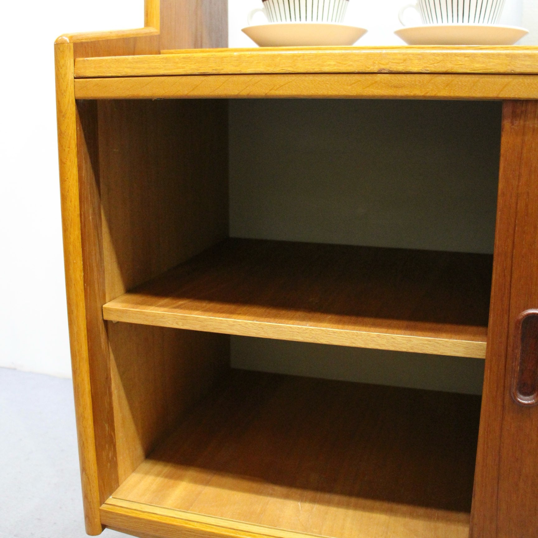 スウェーデン製 チーク×オーク ブックケース 飾り棚 ヴィンテージ