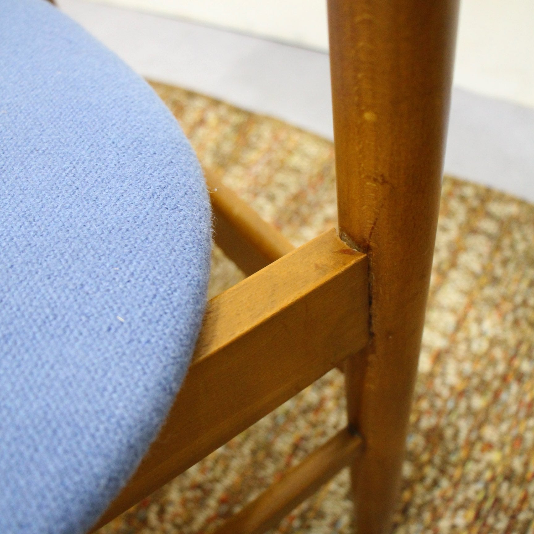 ファーストラップ / FARSTRUP チーク ビーチ ダイニングチェア ヴィンテージ