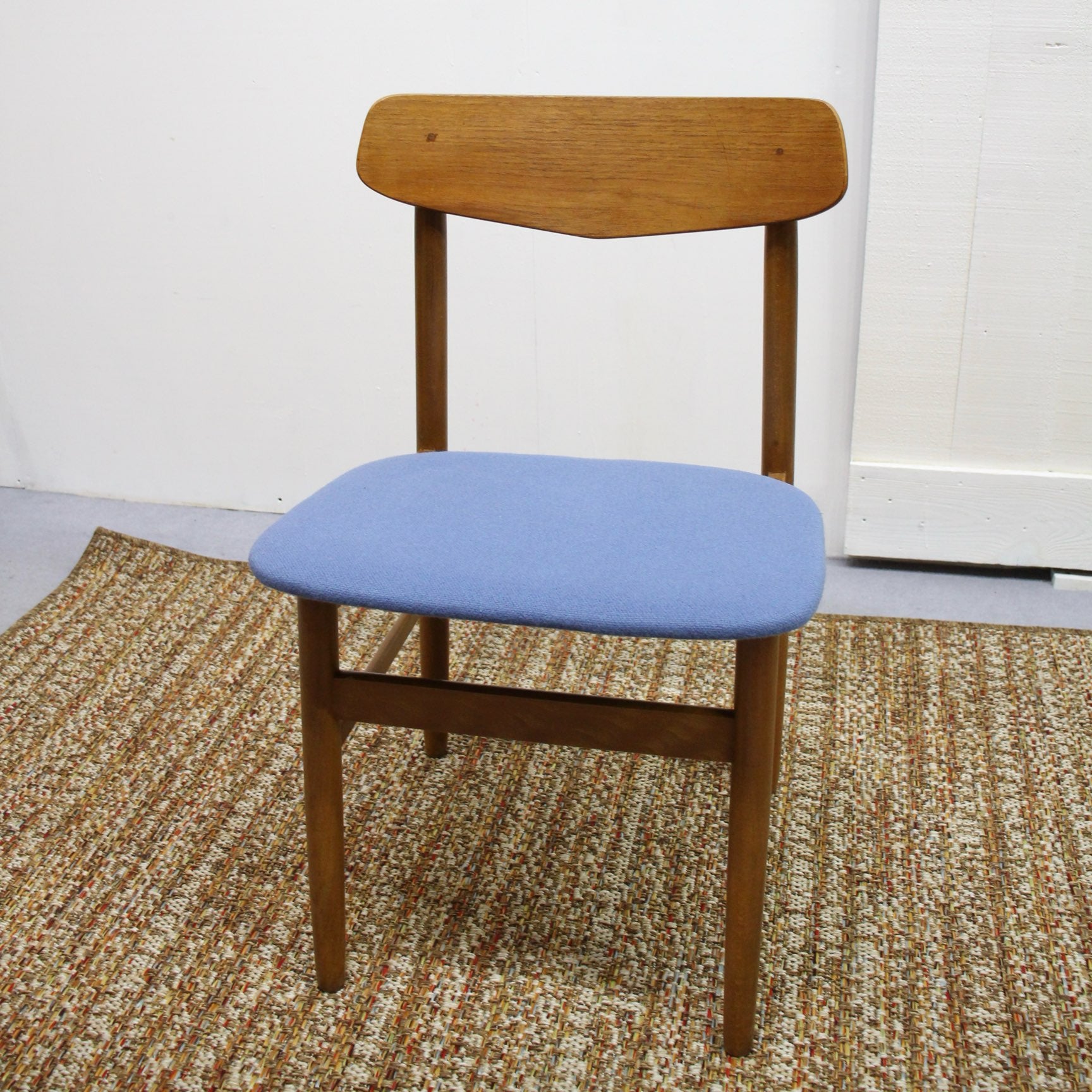 ファーストラップ / FARSTRUP チーク ビーチ ダイニングチェア ヴィンテージ