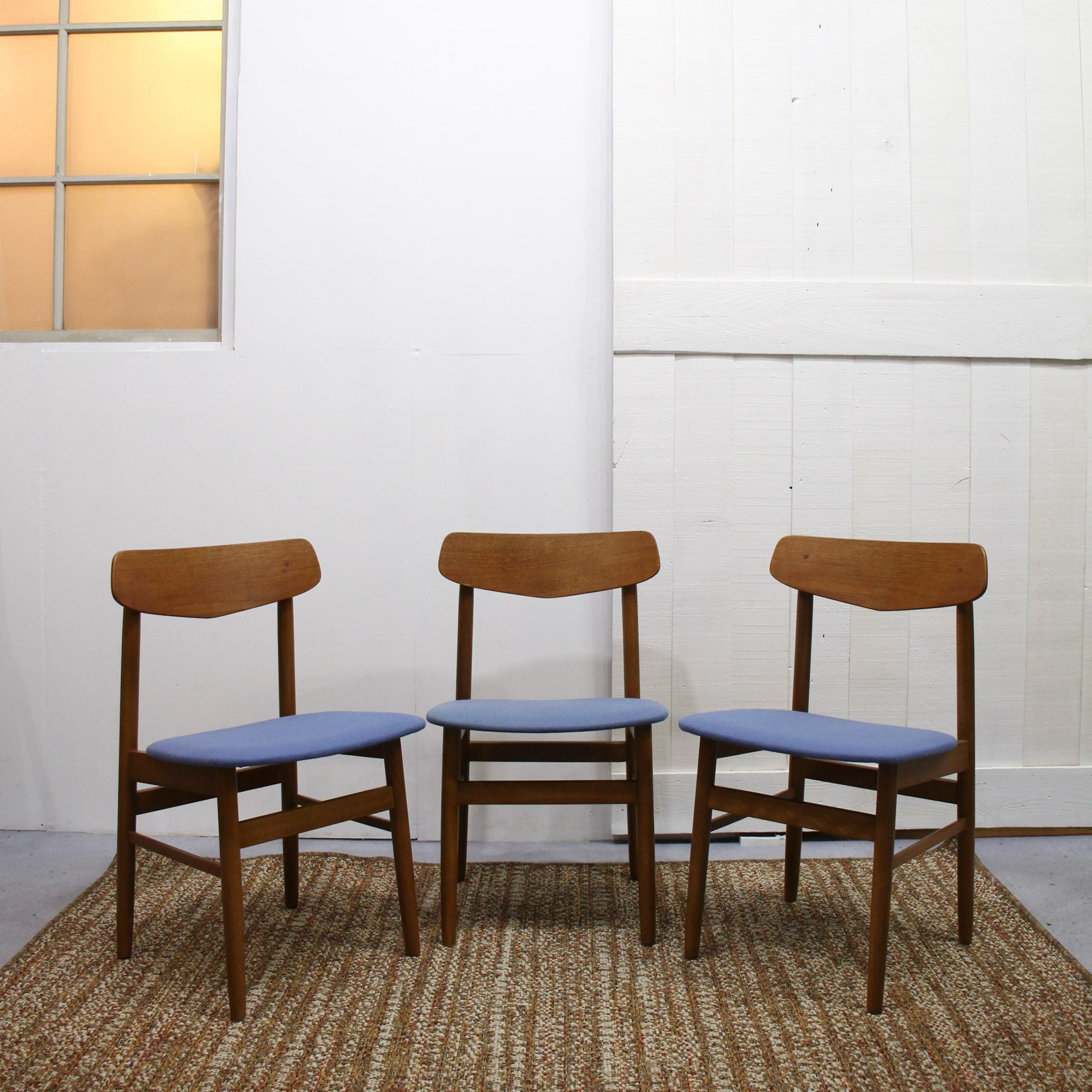 ファーストラップ / FARSTRUP チーク ビーチ ダイニングチェア ヴィンテージ