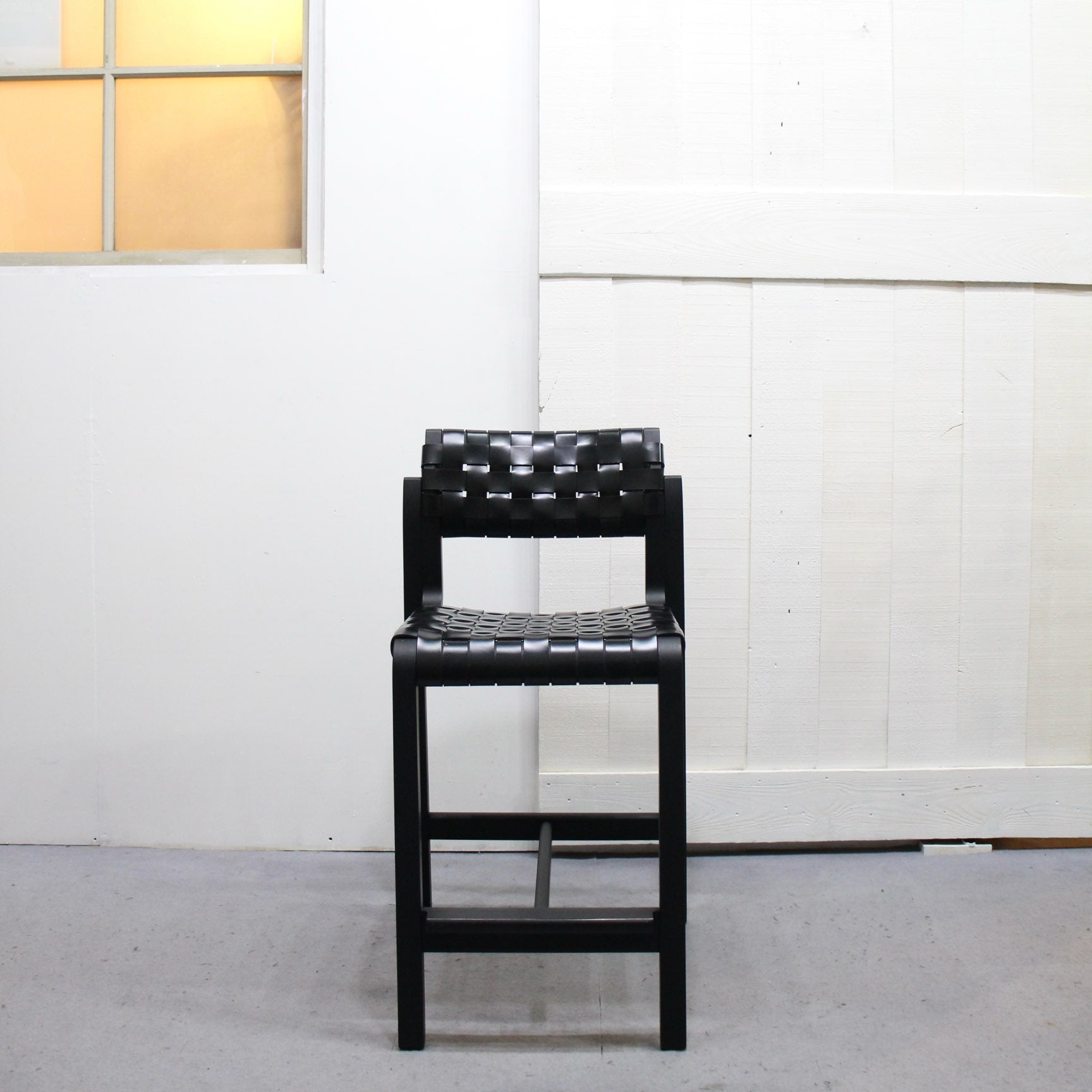 アルフレックス / arflex カウンターチェア / NTC10 革テープ ブラック