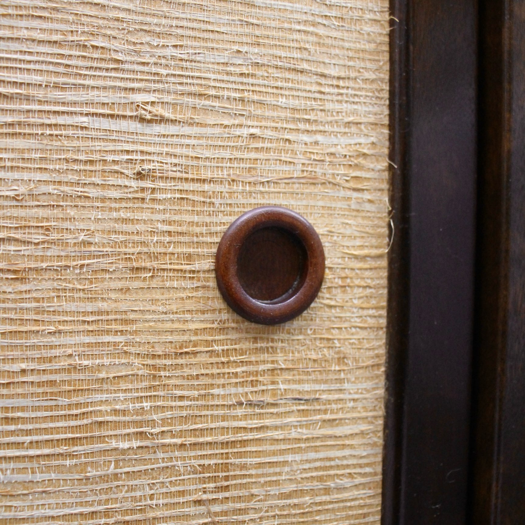 松本民芸家具 C型クズ布 茶棚 茶箪笥 民藝家具