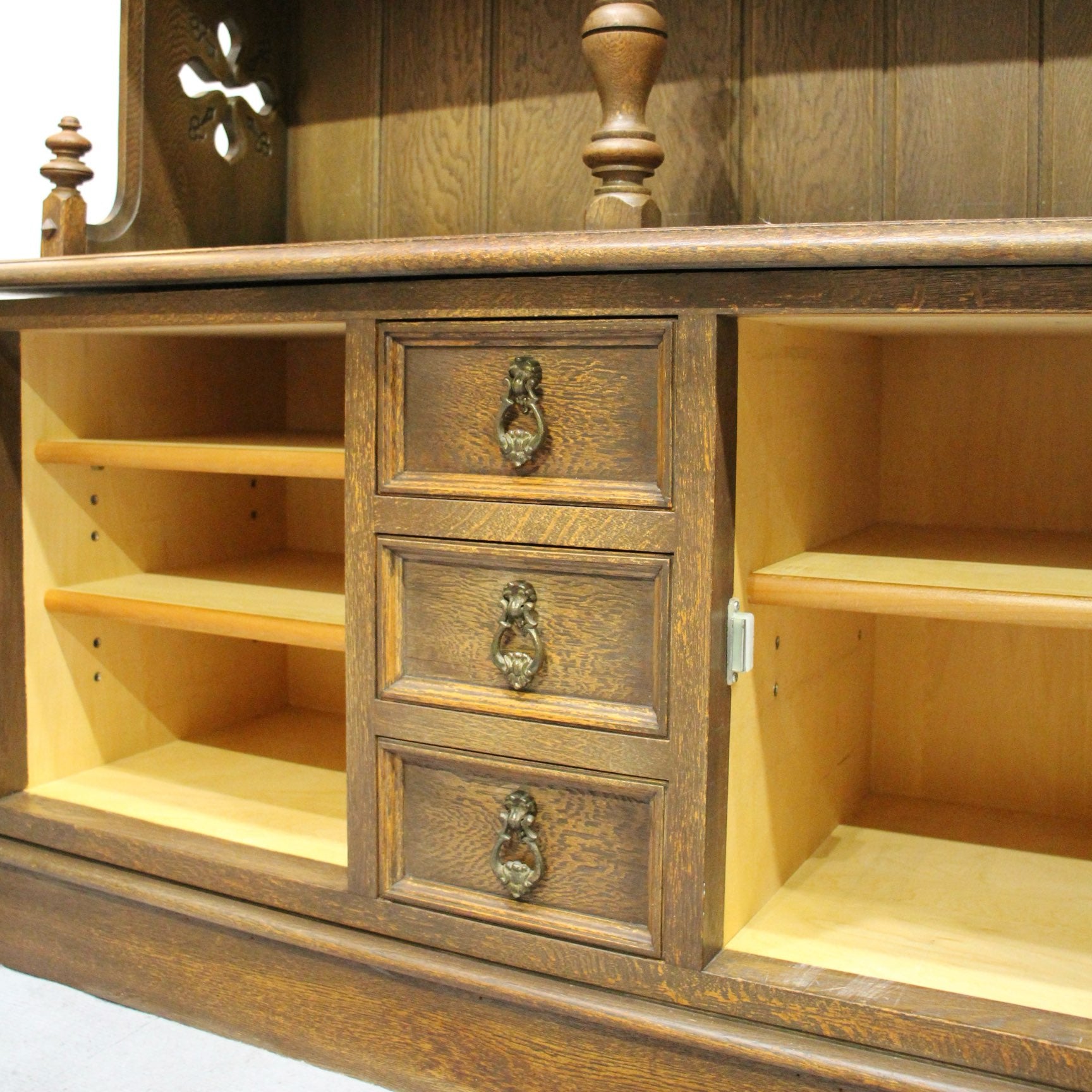 永田良介商店 食器棚 オーク材 神戸家具 ジャパニーズモダン