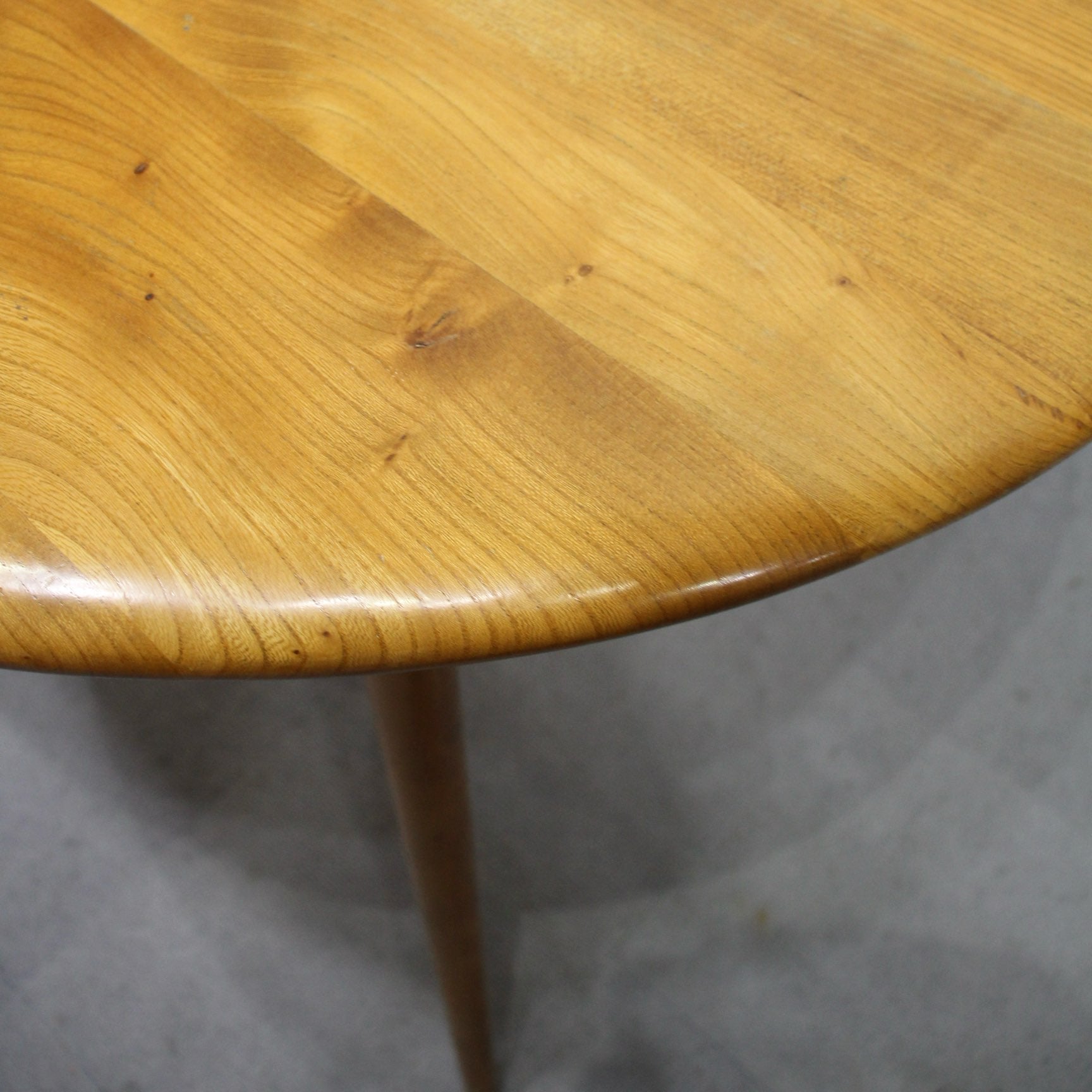 アーコール / ERCOL ラック付 オーバルダイニングテーブル ラウンドテーブル ヴィンテージ