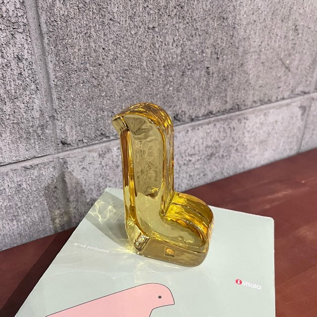 イッタラ×ミナぺルホネン / iittaala×mina perhonen ガラスバード レモン / Glass bird lemon フィンランド - Restyle