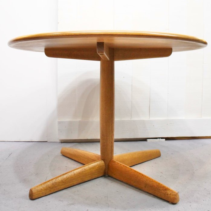 飛騨産業 / HIDA 侭シリーズ / JIN ラウンドダイニングテーブル オーク無垢 - Restyle