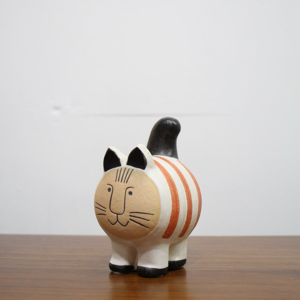 kat&roger 赤と黒 陶器 プランター 幾何学模様 キャット&ロジャー 楽天 