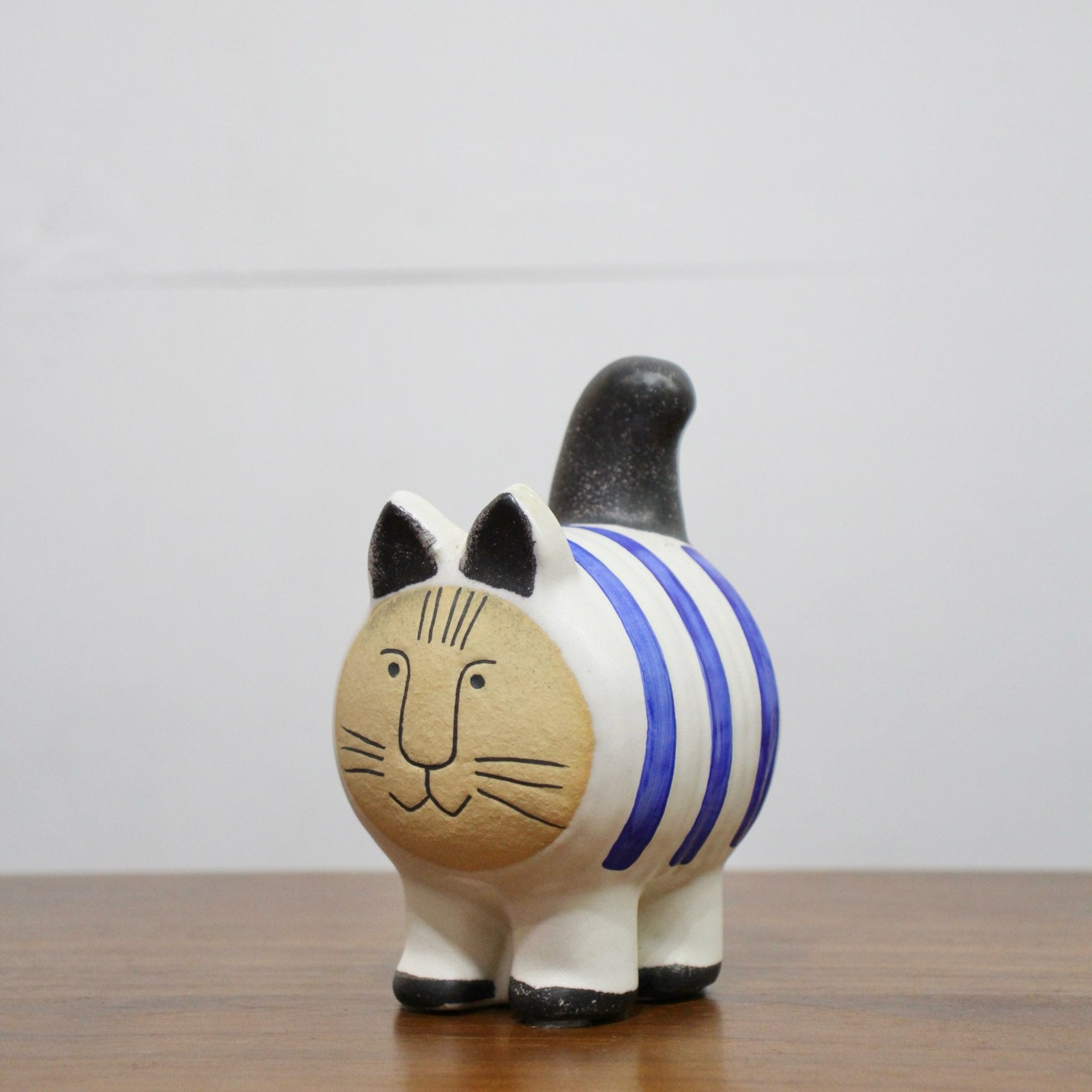 ディエチキャット / dieci cat 限定赤ボーダー リサ・ラーソン ブルー