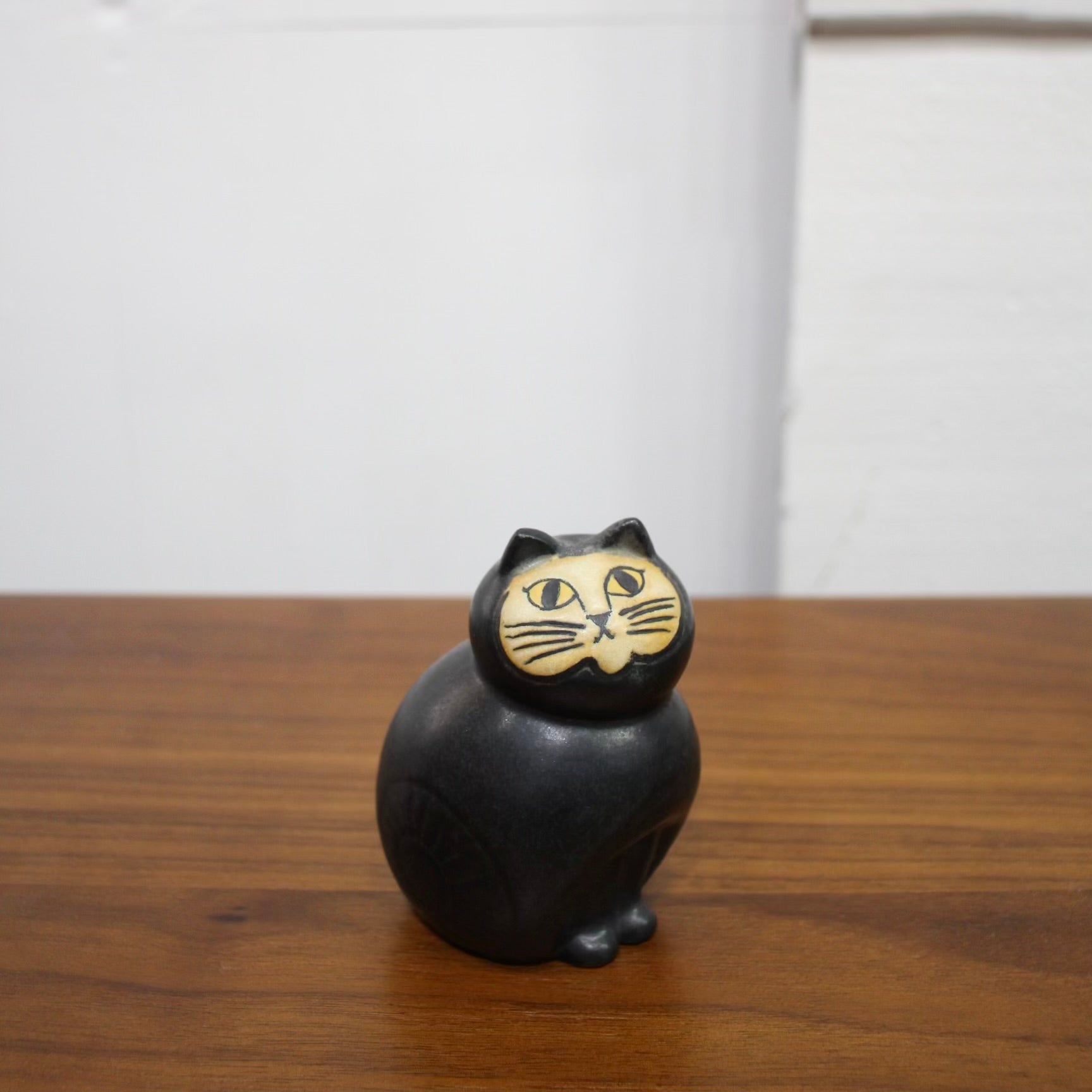 ケラミックステュディオン/ Keramik Studion Gustavsberg ミア ミニ(ブラック) / Mia Katt storazooシリーズ リサラーソン