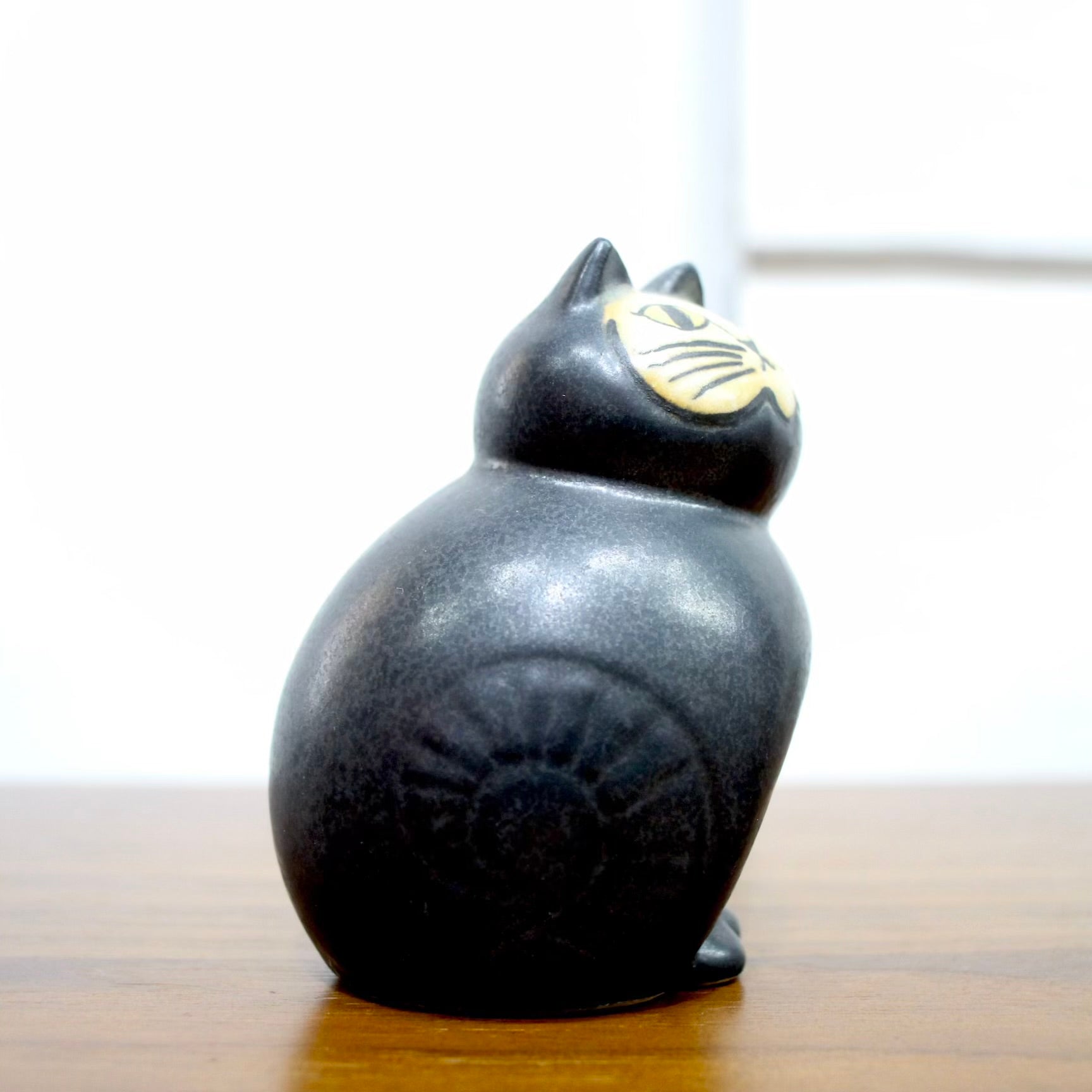 ケラミックステュディオン/ Keramik Studion Gustavsberg ミア ミニ(ブラック) / Mia Katt storazooシリーズ リサラーソン