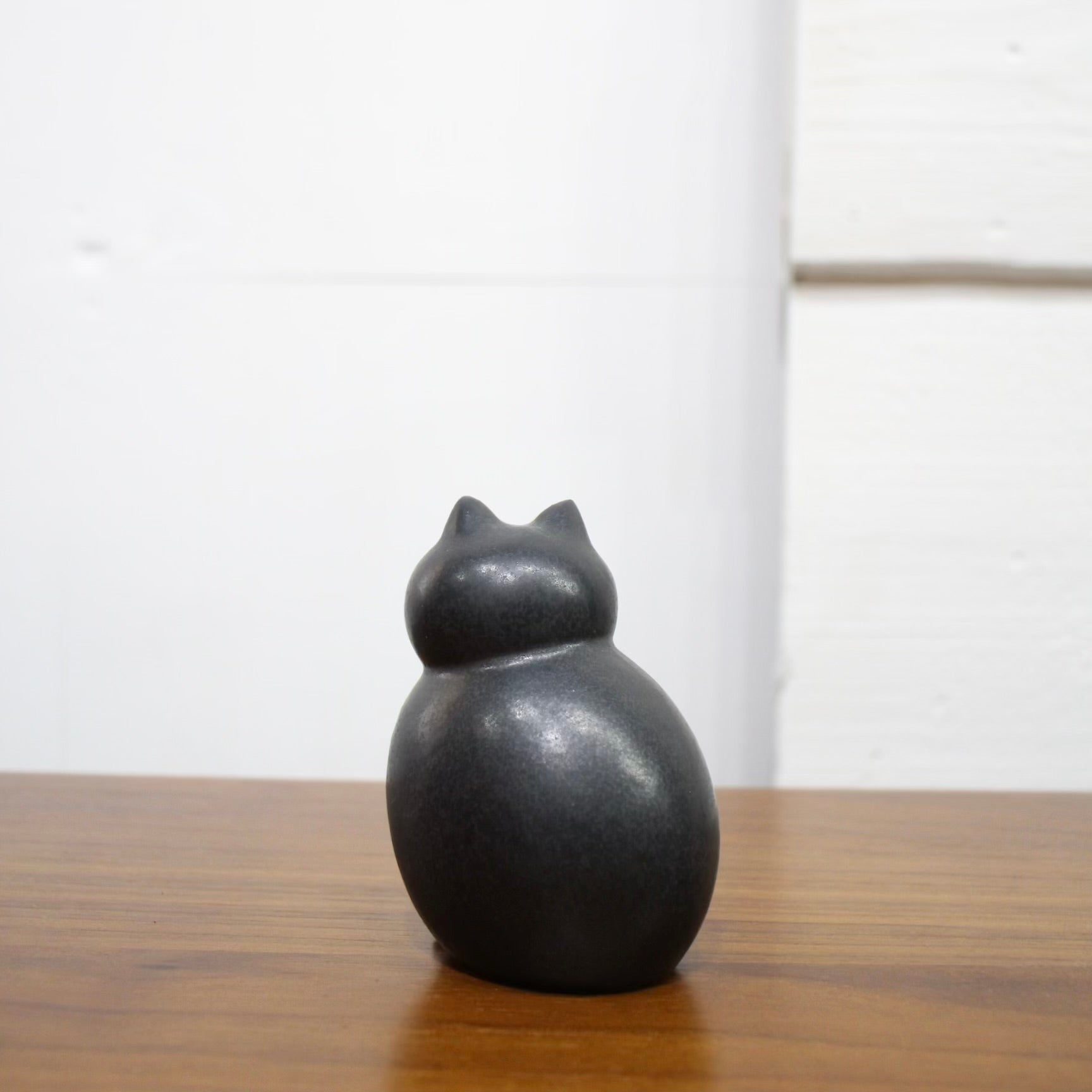 ケラミックステュディオン/ Keramik Studion Gustavsberg ミア ミニ(ブラック) / Mia Katt storazooシリーズ リサラーソン