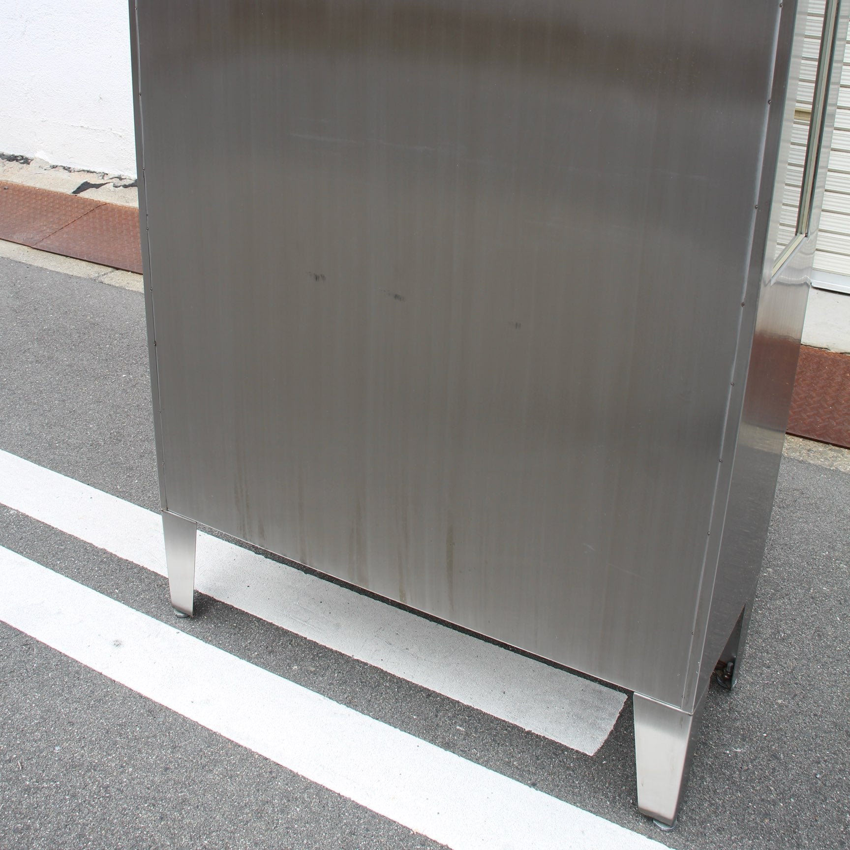 ステンレスケビント 飾り棚 コレクションケース 幅90