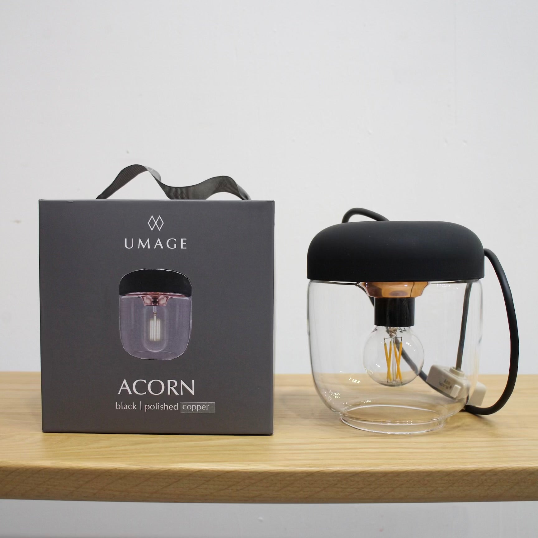 ウメイ / UMAGE エイコーン / Acorn ブラック×コパー ペンダントライト デンマーク 未使用品