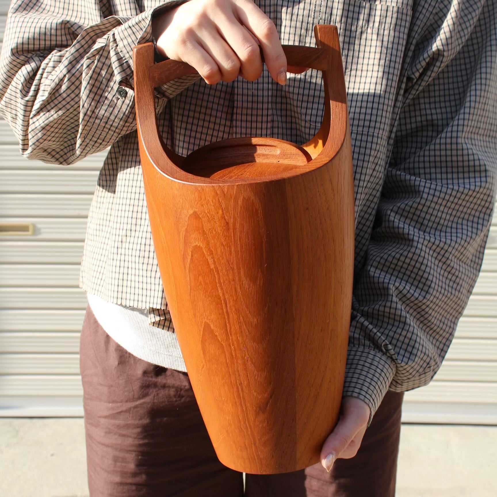 ダンスク / DANSK アイスバスケット チーク材 イェンス・クイストゴー ヴィンテージ