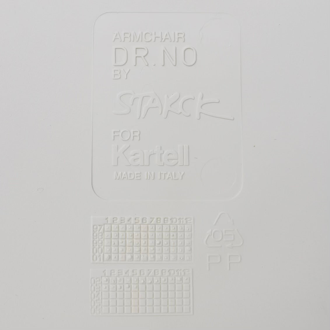 カルテル / Kartell ドクターノー / DR.NO アームチェア フィリップ・スタルク