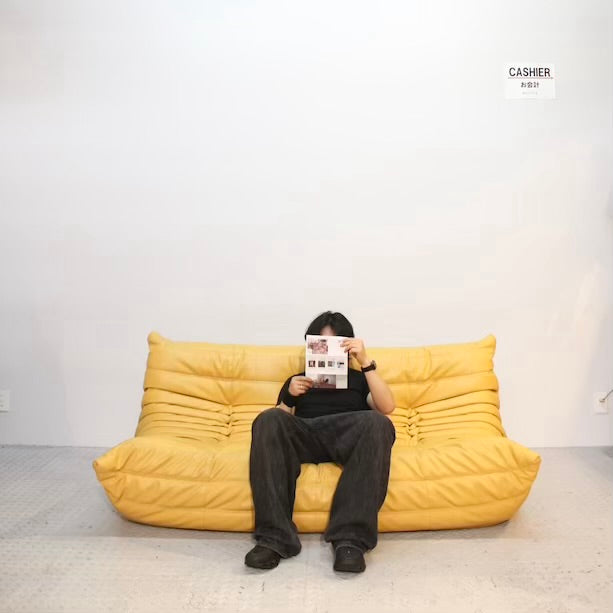 【送料無料!10月12日迄】 リーン・ロゼ / ligne roset ロゼトーゴ トリプルソファ ローソファ 3人掛けソファ