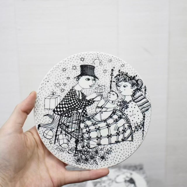 二モール / Nymolle マンスリープレート12月 MIRAKEL(奇跡) ビヨン・ヴィンブラッド / Bjorn Wiinblad ヴィンテージ