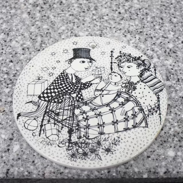 二モール / Nymolle マンスリープレート12月 MIRAKEL(奇跡) ビヨン・ヴィンブラッド / Bjorn Wiinblad ヴィンテージ