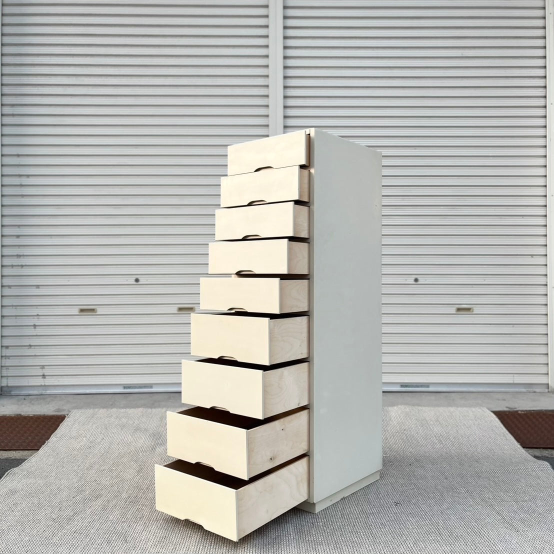 スウェーデン製 タワーチェスト 9段 60’s ヴィンテージ