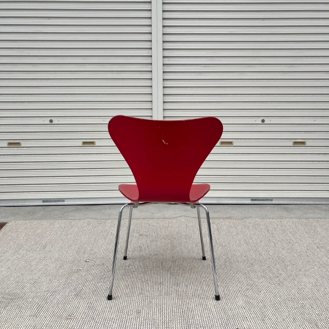 フリッツ・ハンセン / FRITZ HANSEN セブンチェア レッド アルネ・ヤコブセン / Arne Jacobsen 2003年製
