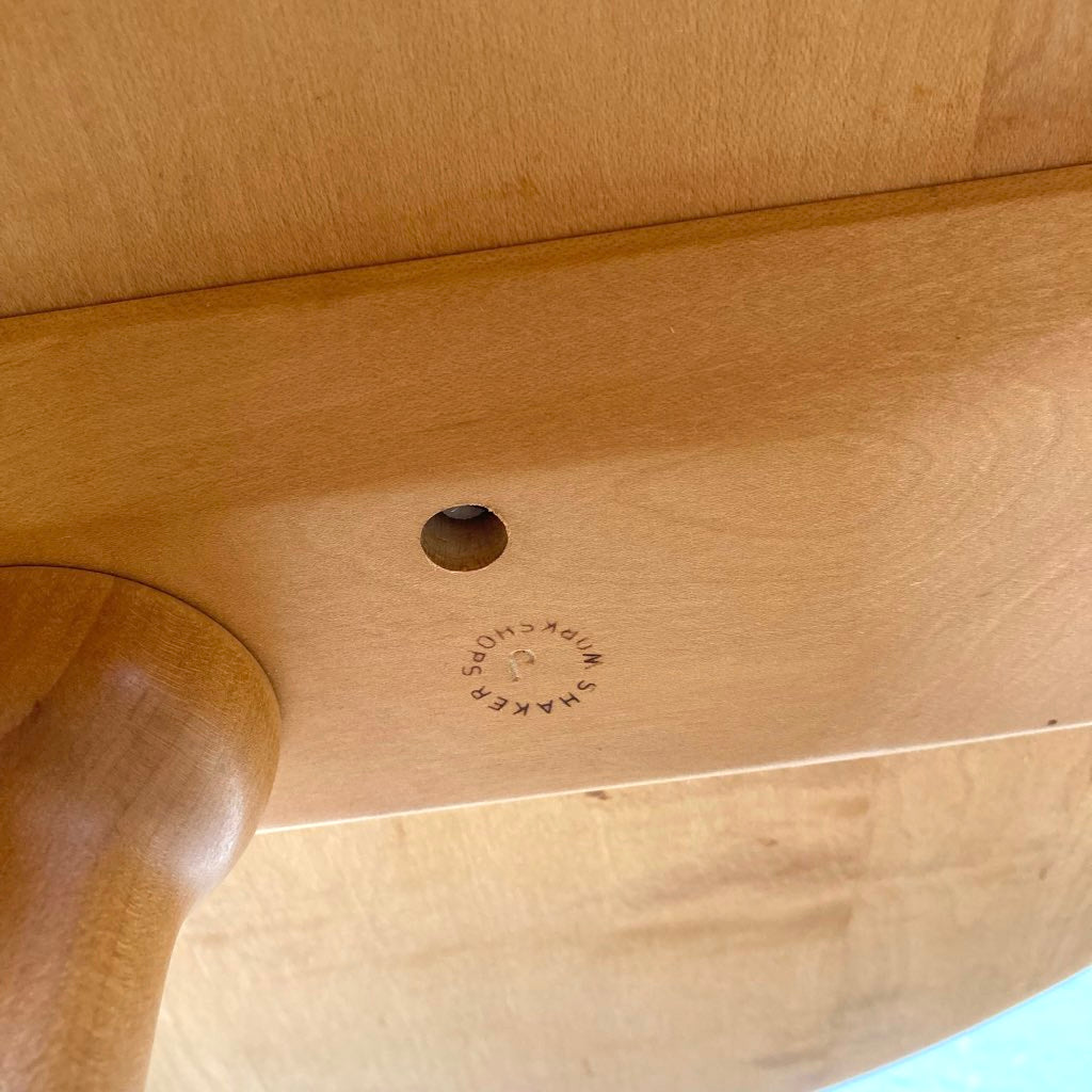 シェーカーワークショップス / Shaker Workshops レバノンシェーカーキャンドルスタンド サイドテーブル 中古