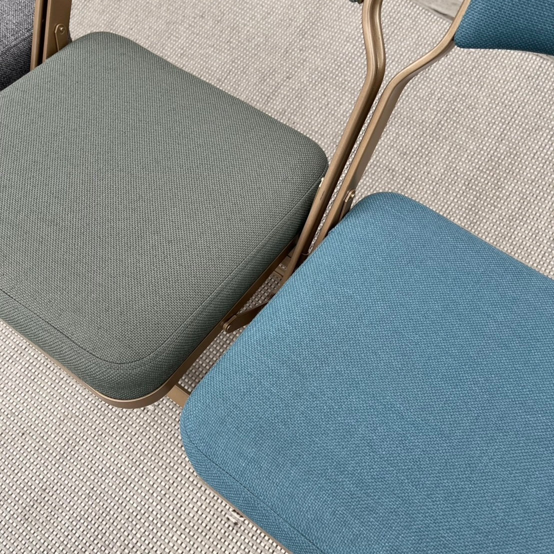 クラリン / CLARIN フルクッションフォールディングチェア 折り畳み椅子 インダストリアル